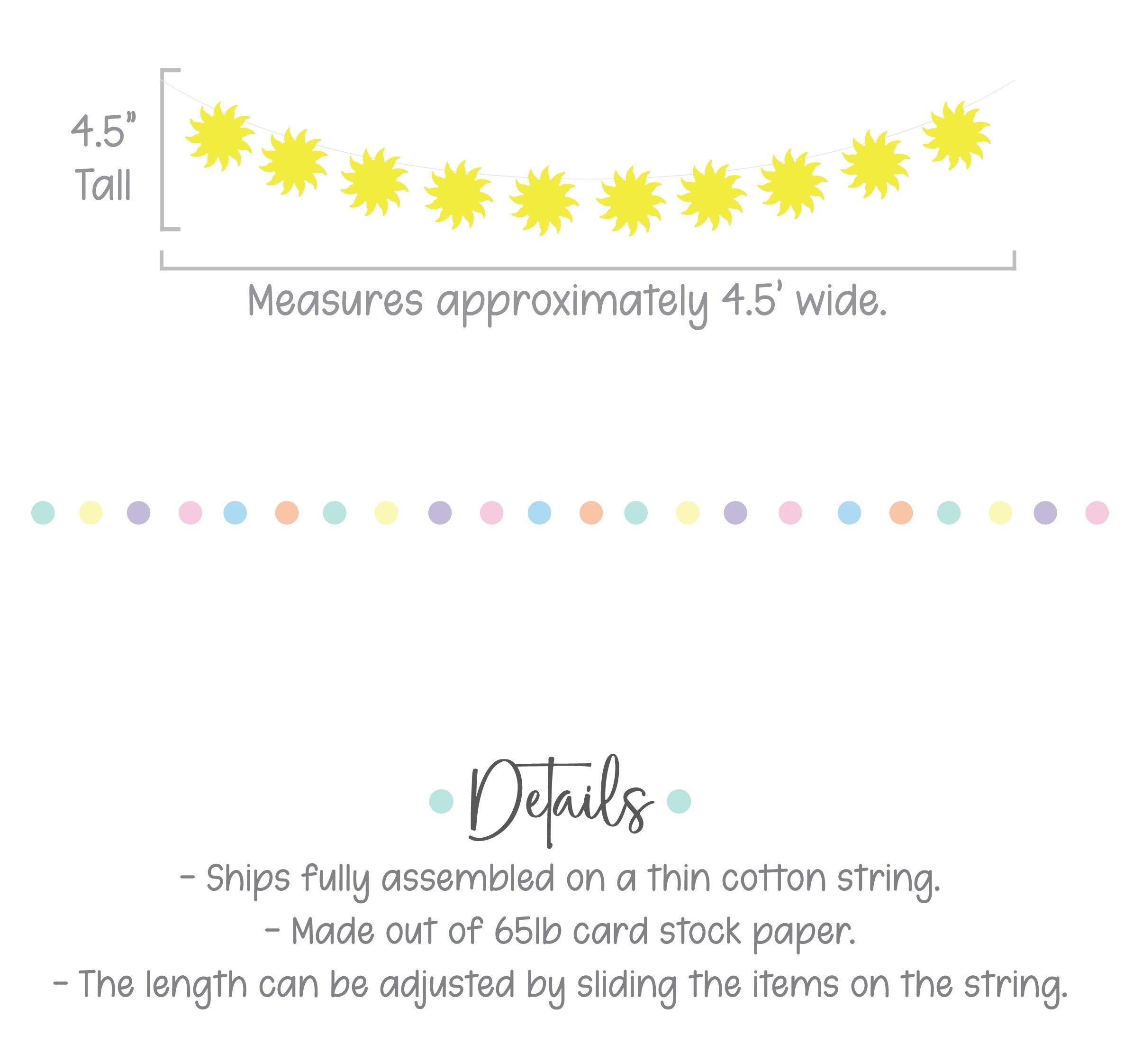 Custom Summer Banner, Summertime Party, Summer Decorations, Sunshine Decorations, Sun Decorations, Summer Kickoff Decorations