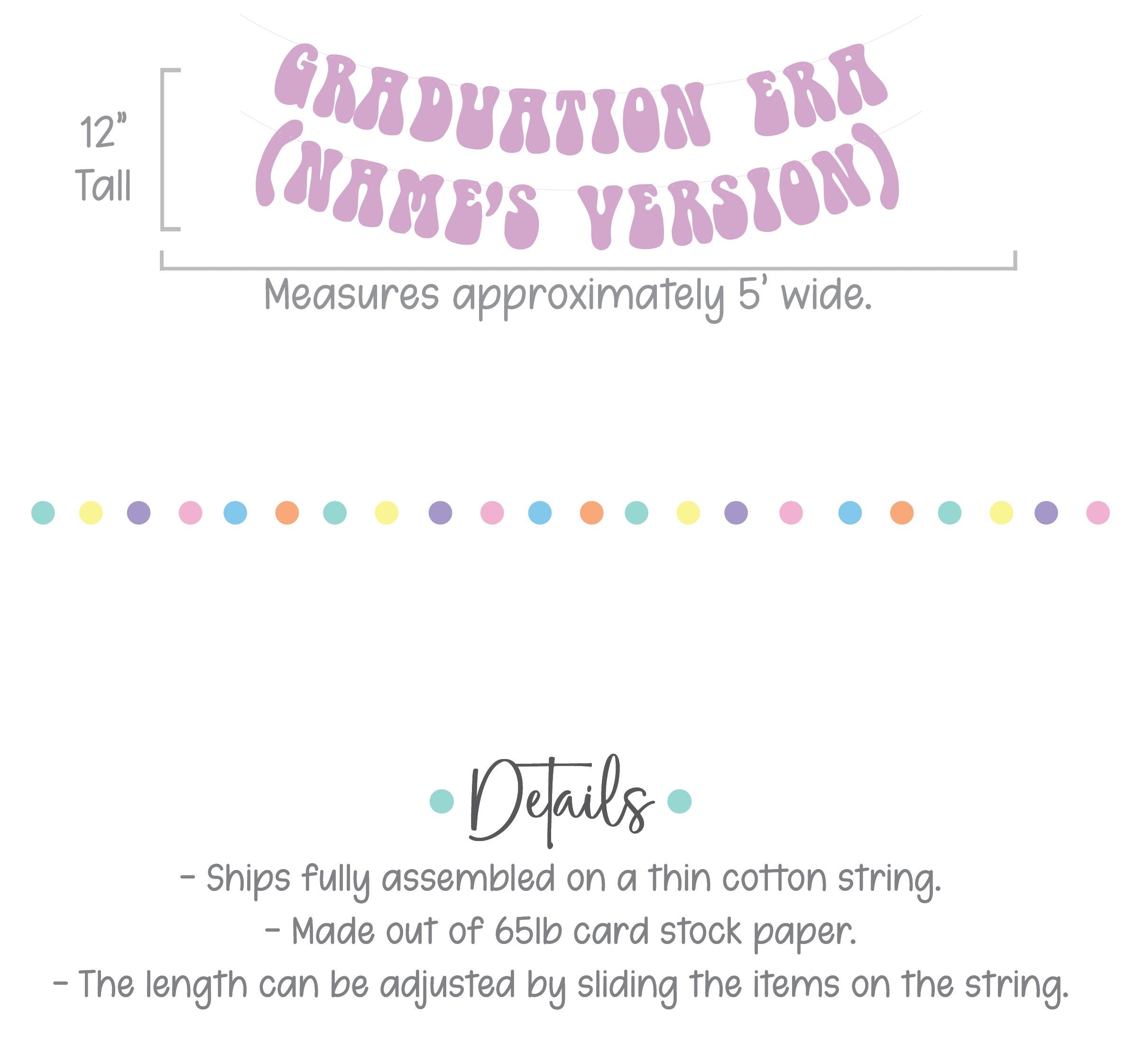 Graduation Era Name&#39;s Version, Graduation Banner, High School Graduation, College Graduation, Graduation Decorations