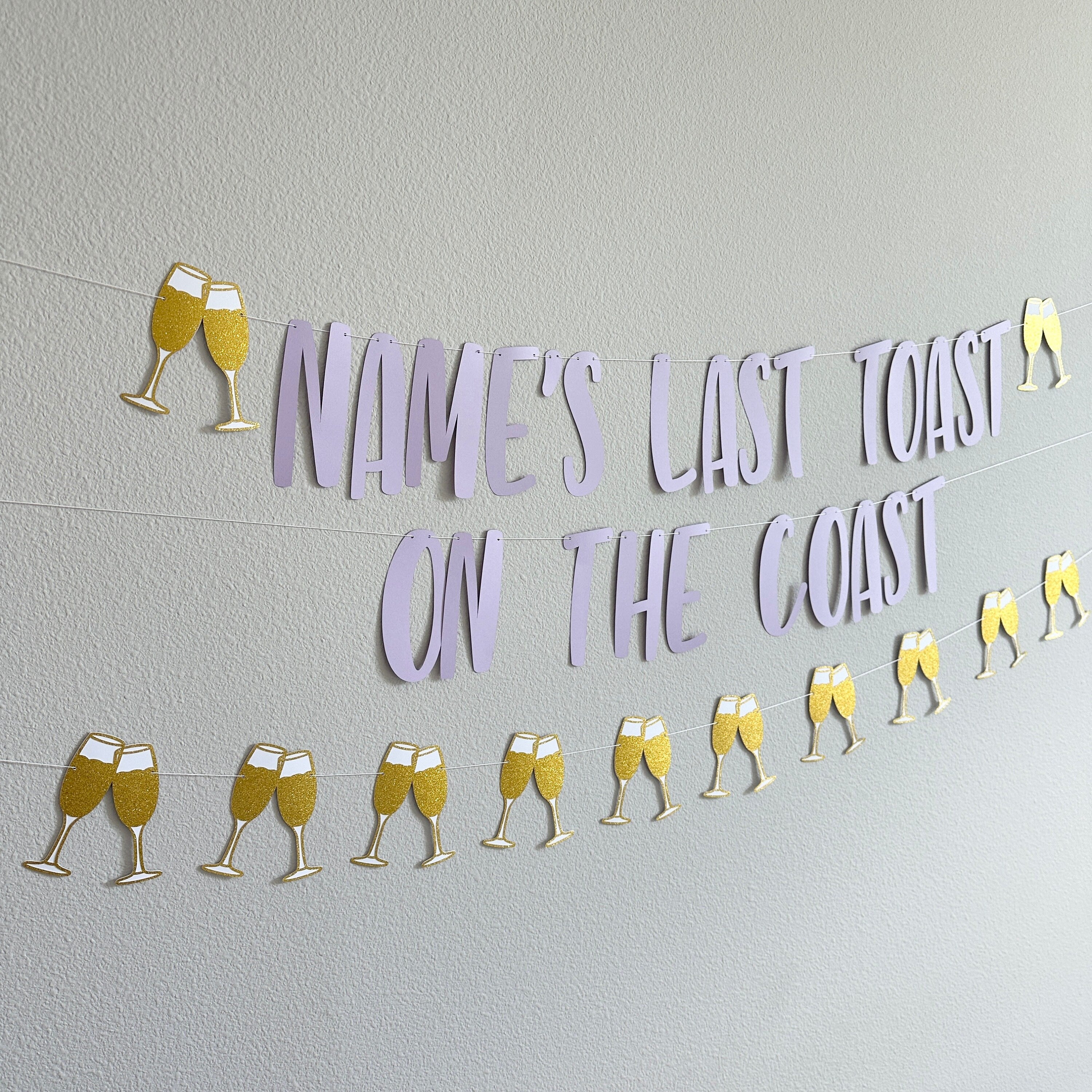 Last Toast On The Coast, Coastal Bachelorette, Beach Bachelorette, Bachelorette Decorations, California Bachelorette, Best Bachelorette