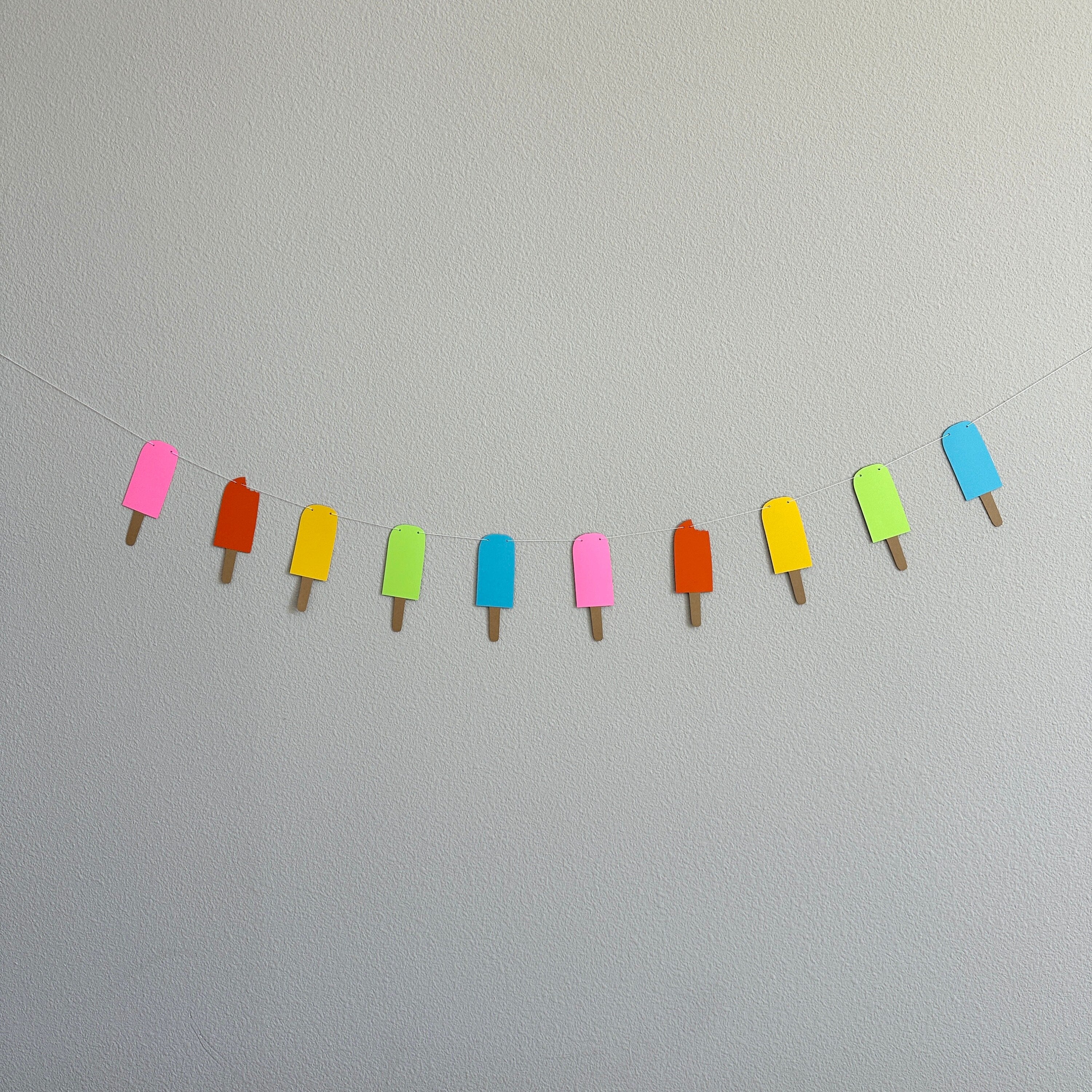 Popsicle Banner, Popsicle Garland, Popsicle Birthday, Popsicle Decoration, Popsicle Birthday Theme, Popsicle Birthday, Popsicle Decoration