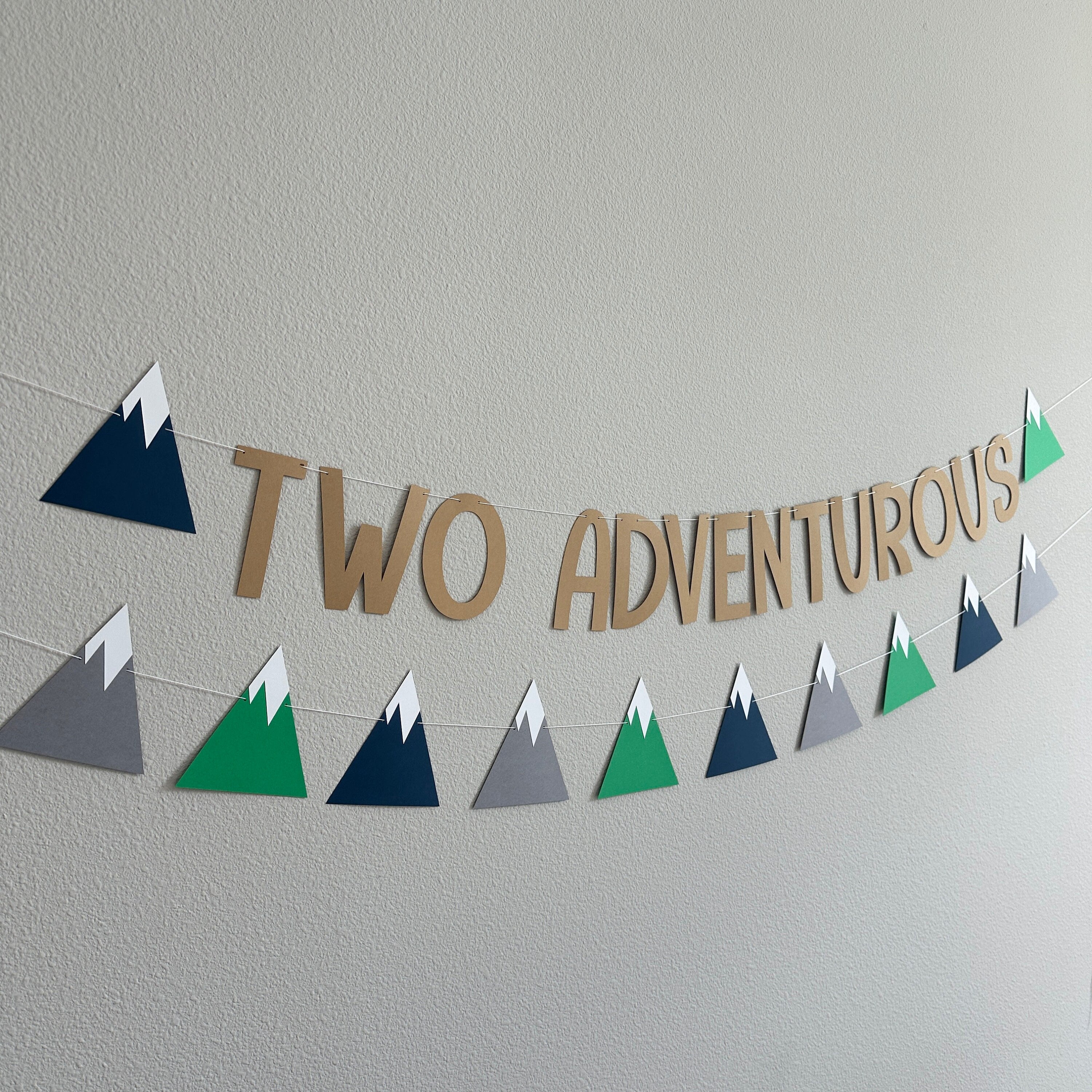 Two Adventurous, 2nd Birthday, Adventure Birthday Party Theme, 2nd Birthday Ideas, Boy 2nd Birthday, Mountain Decorations, Outdoor Birthday