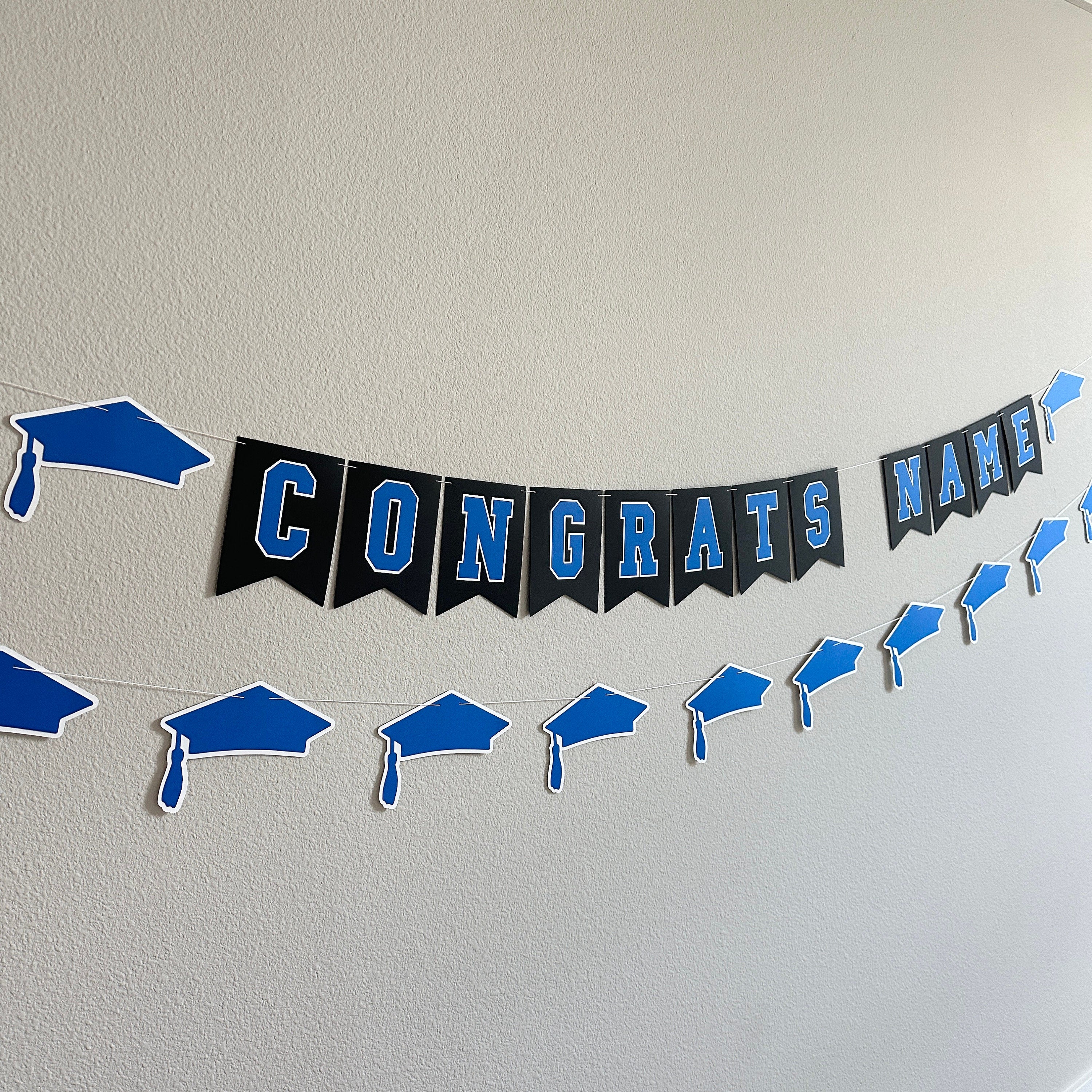 Graduation Banner, Graduation Decorations, Graduation Party, Personalized Graduation Banner, Customizable Banner