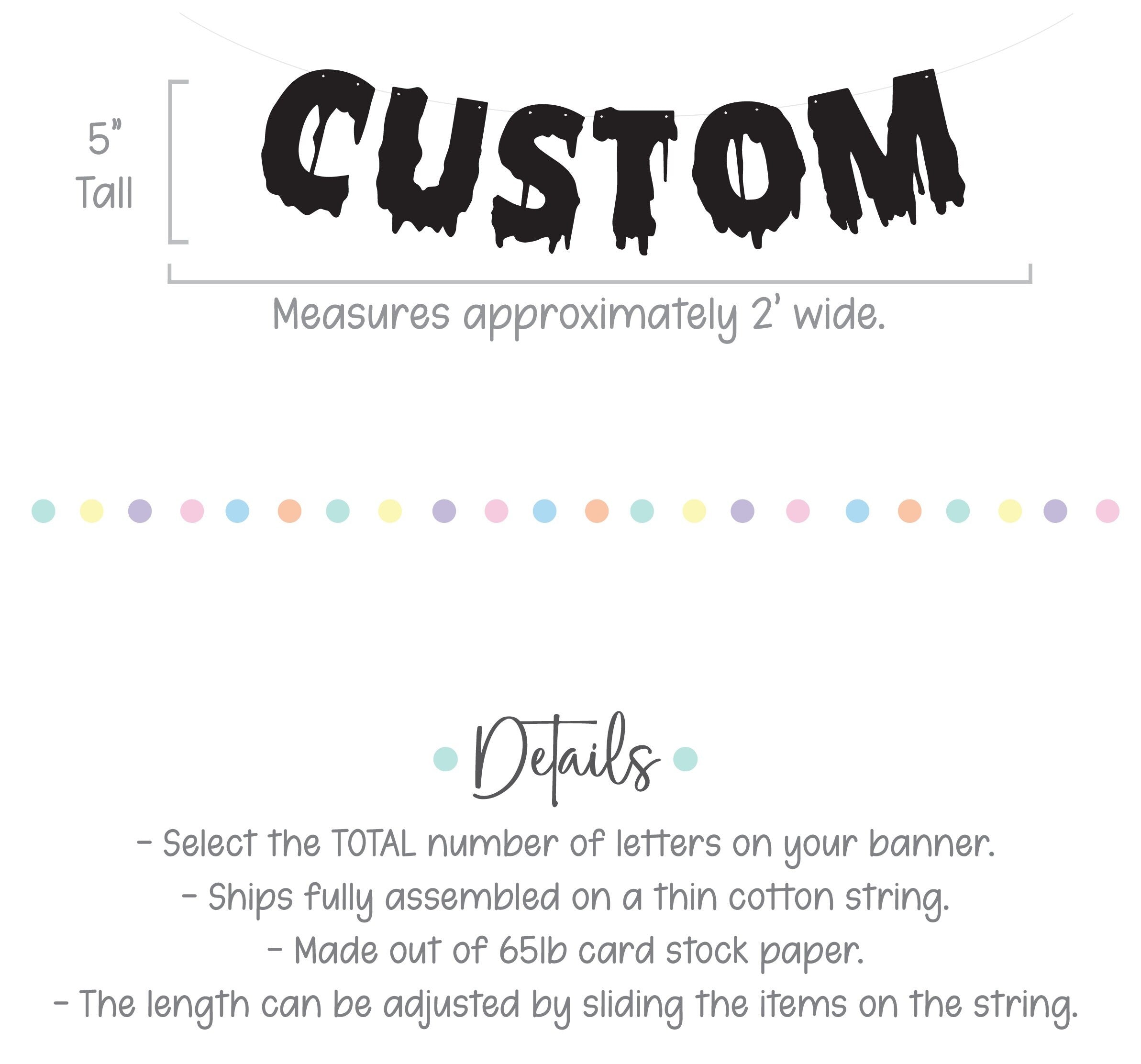 Happy Birthday, Halloween Birthday Banner, Spooky Birthday Banner, Halloween Theme, Halloween Themed Birthday, Halloween Party