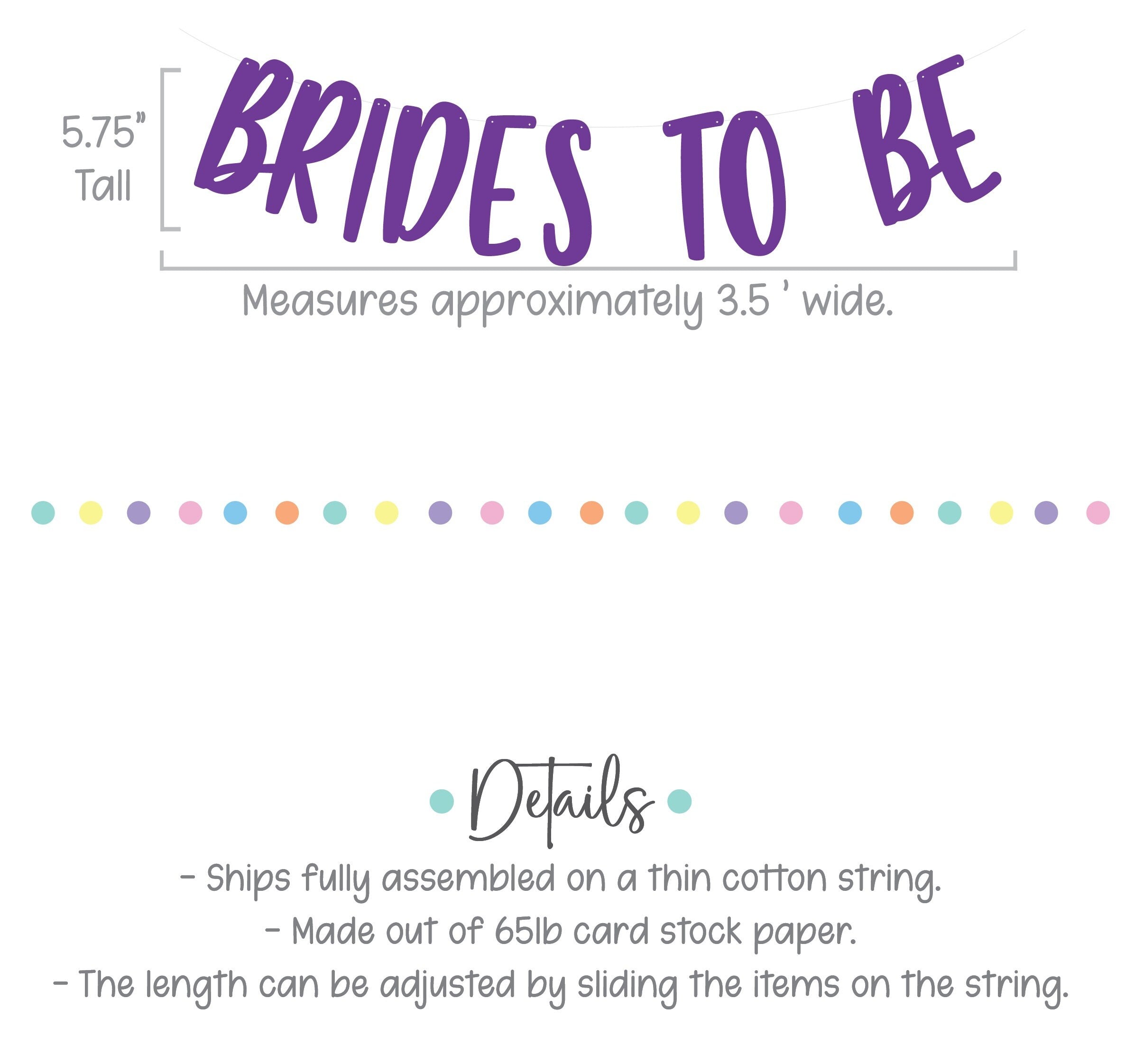 Brides to Be, Brides to Be Banner, Lesbian Wedding, Lesbian Wedding Decorations, Lesbian Wedding Banner, Custom Banner