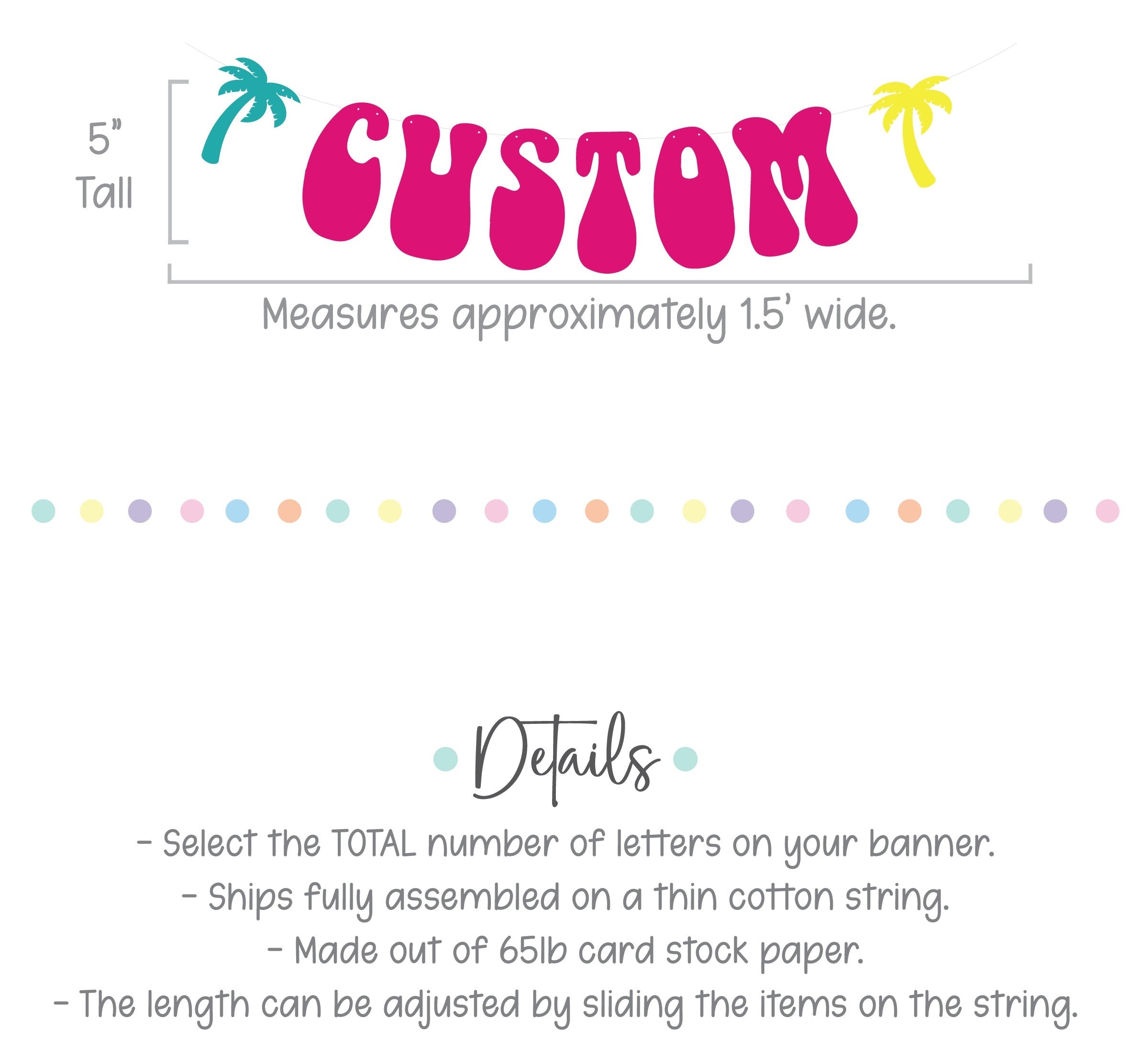 Shake Your Palm Palms, Palm Springs Bachelorette, Bachelorette Decorations, Beach Bach, Topical Party Decorations