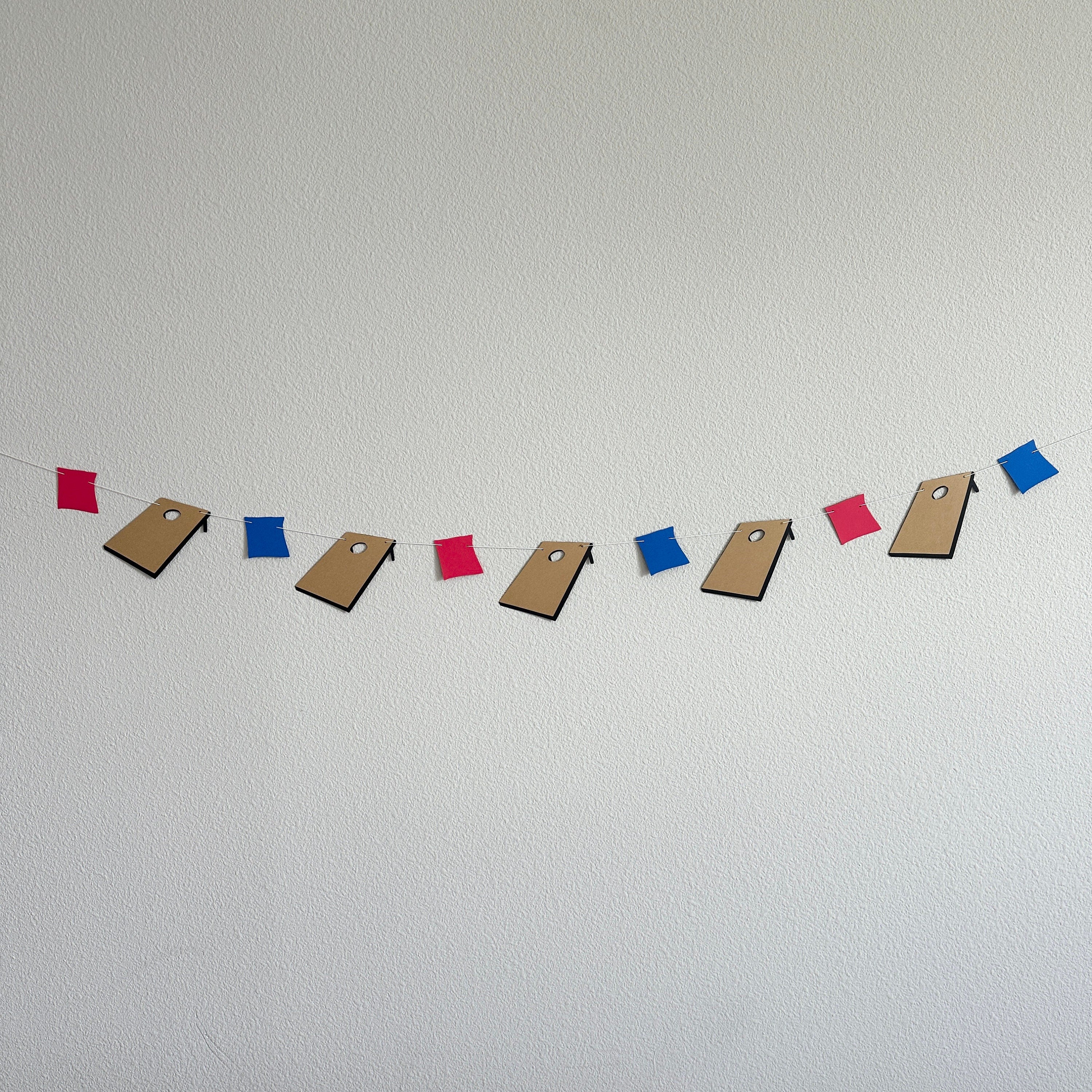 Cornhole Banner, Cornhole Garland, Cornhole Birthday, Cornhole Decoration, Summer Banner, Cornhole Competition