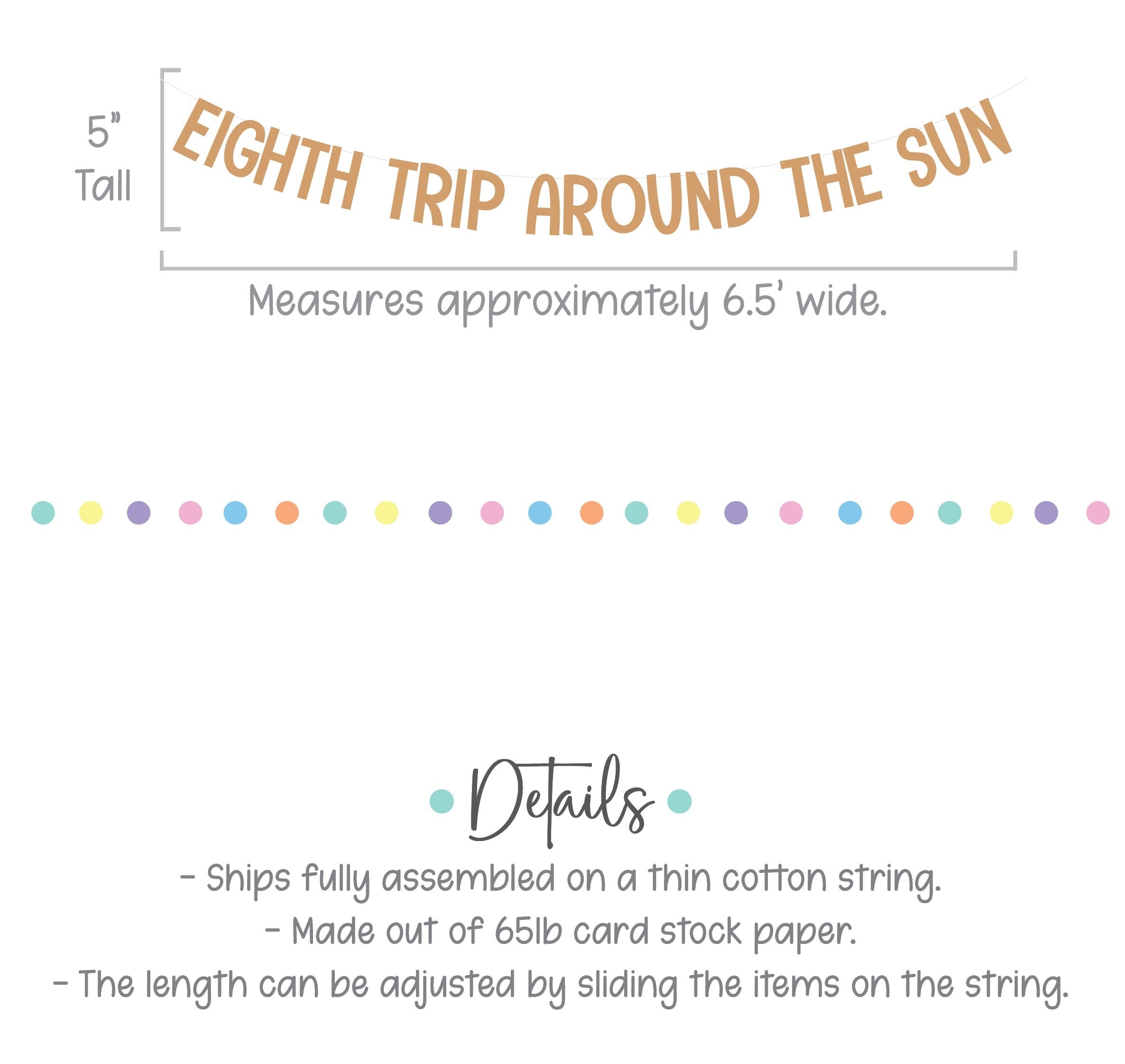 Eighth Trip Around The Sun, 8th Birthday, 8th Birthday Party Decorations, 8th Birthday Theme Ideas, Birthday Ideas