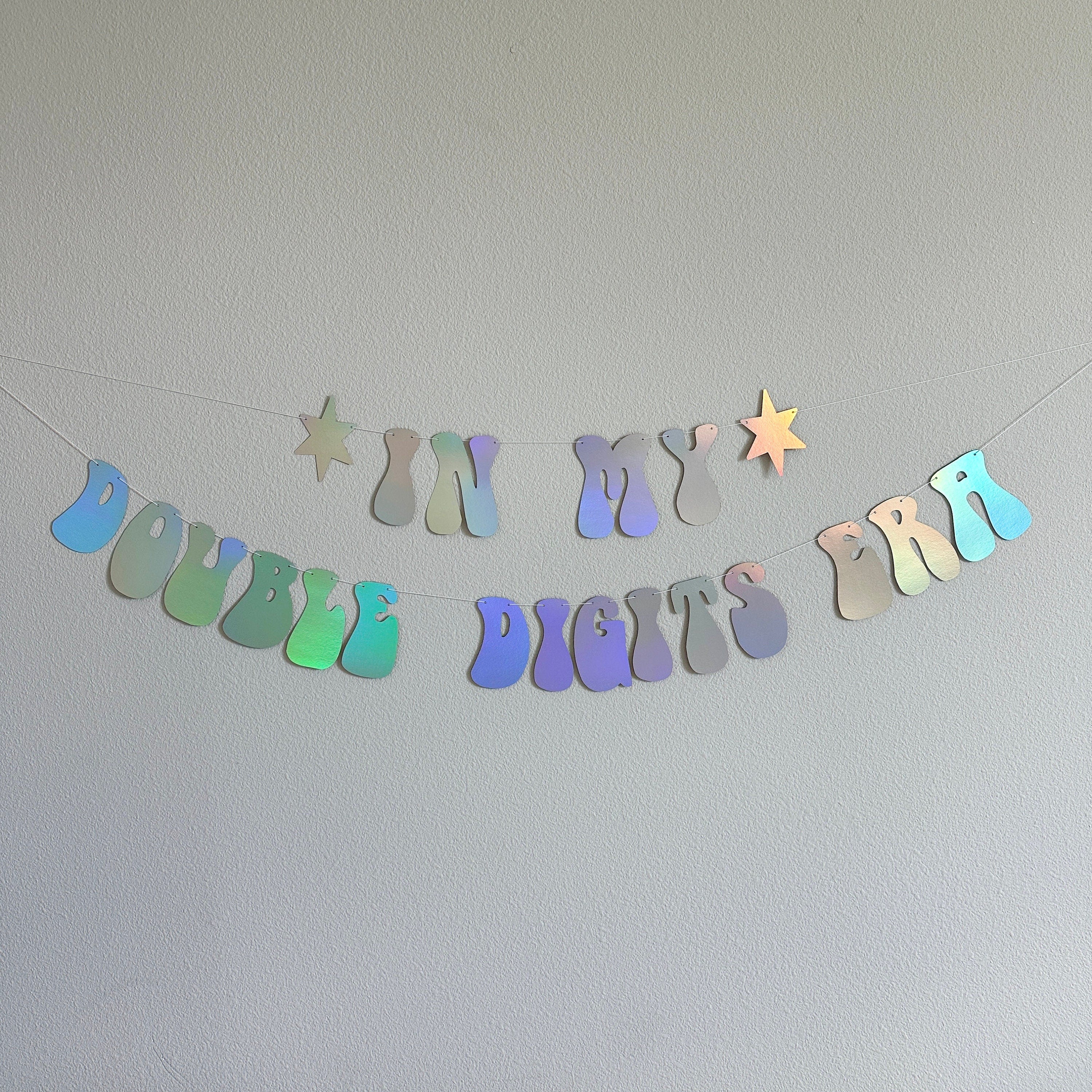 In My Double Digits Era, 10th Birthday Decorations, 10th Birthday Party Ideas, Double Digits Era, Double Digits Birthday Party