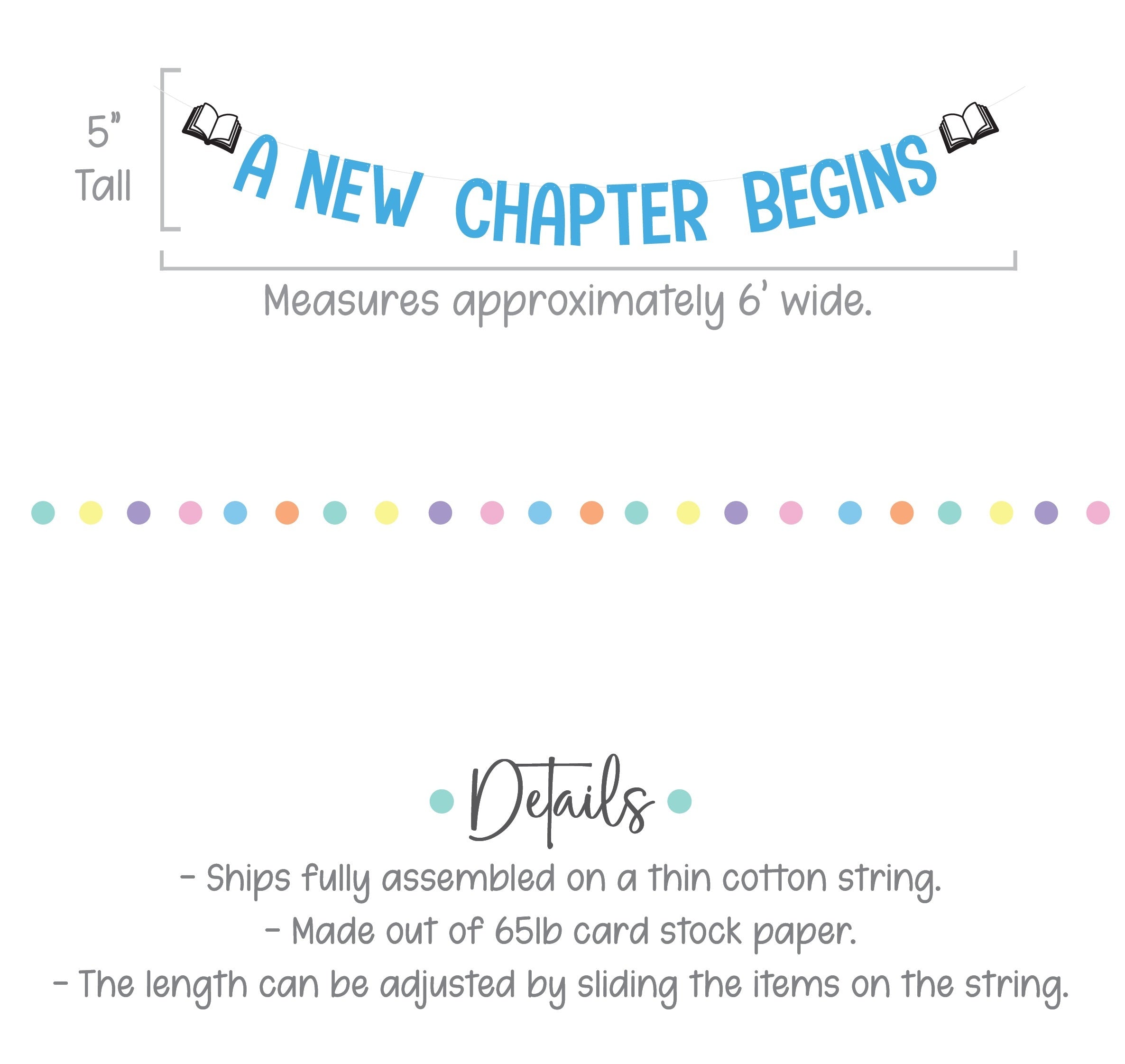 A New Chapter Begins, A New Chapter Begins Banner, A New Chapter Begins Decorations, Book Themed Baby Shower, Boy Baby Shower Ideas