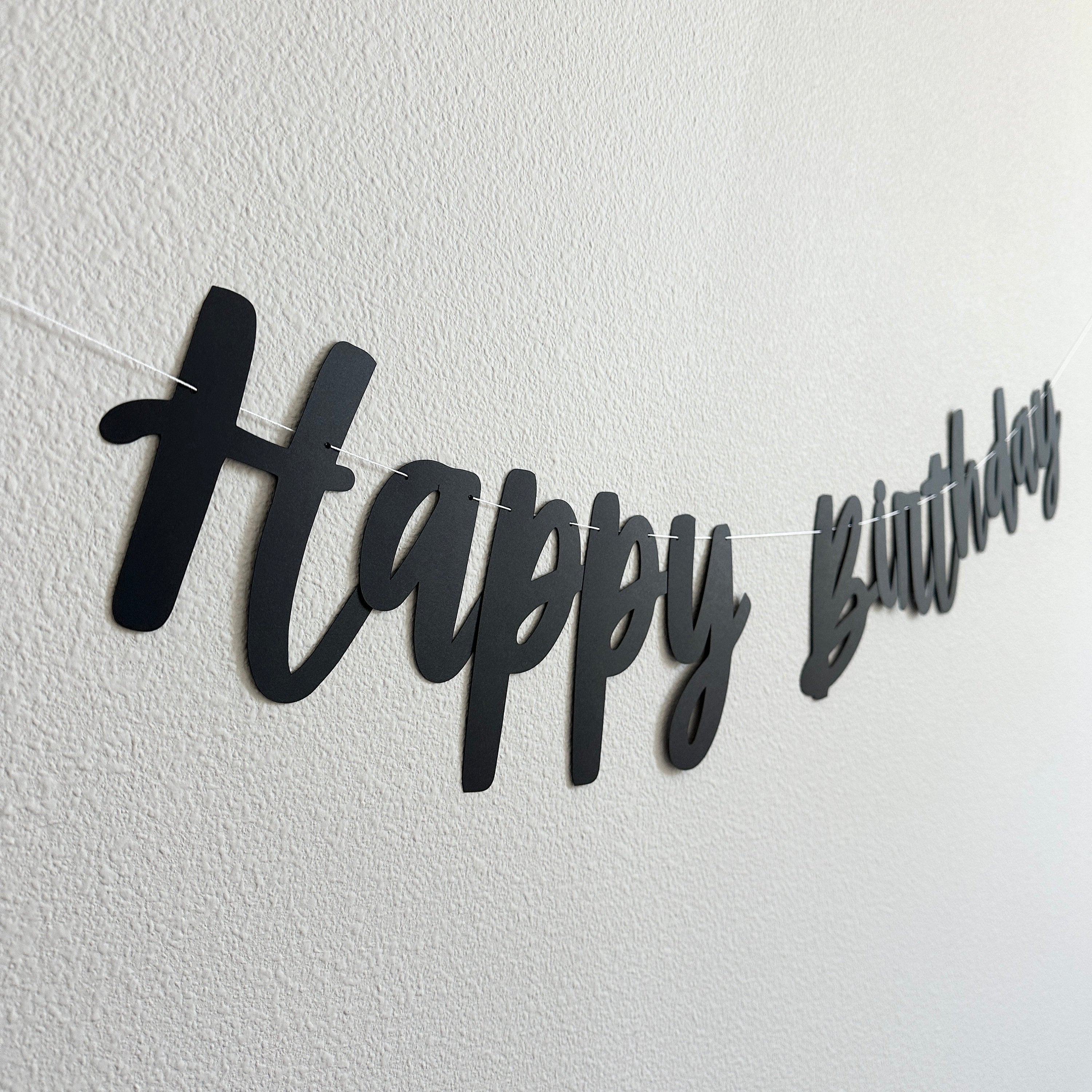Happy Birthday Banner, Birthday Party, Party Decorations, Birthday Banner, Birthday Party Banner, Happy Birthday Sign
