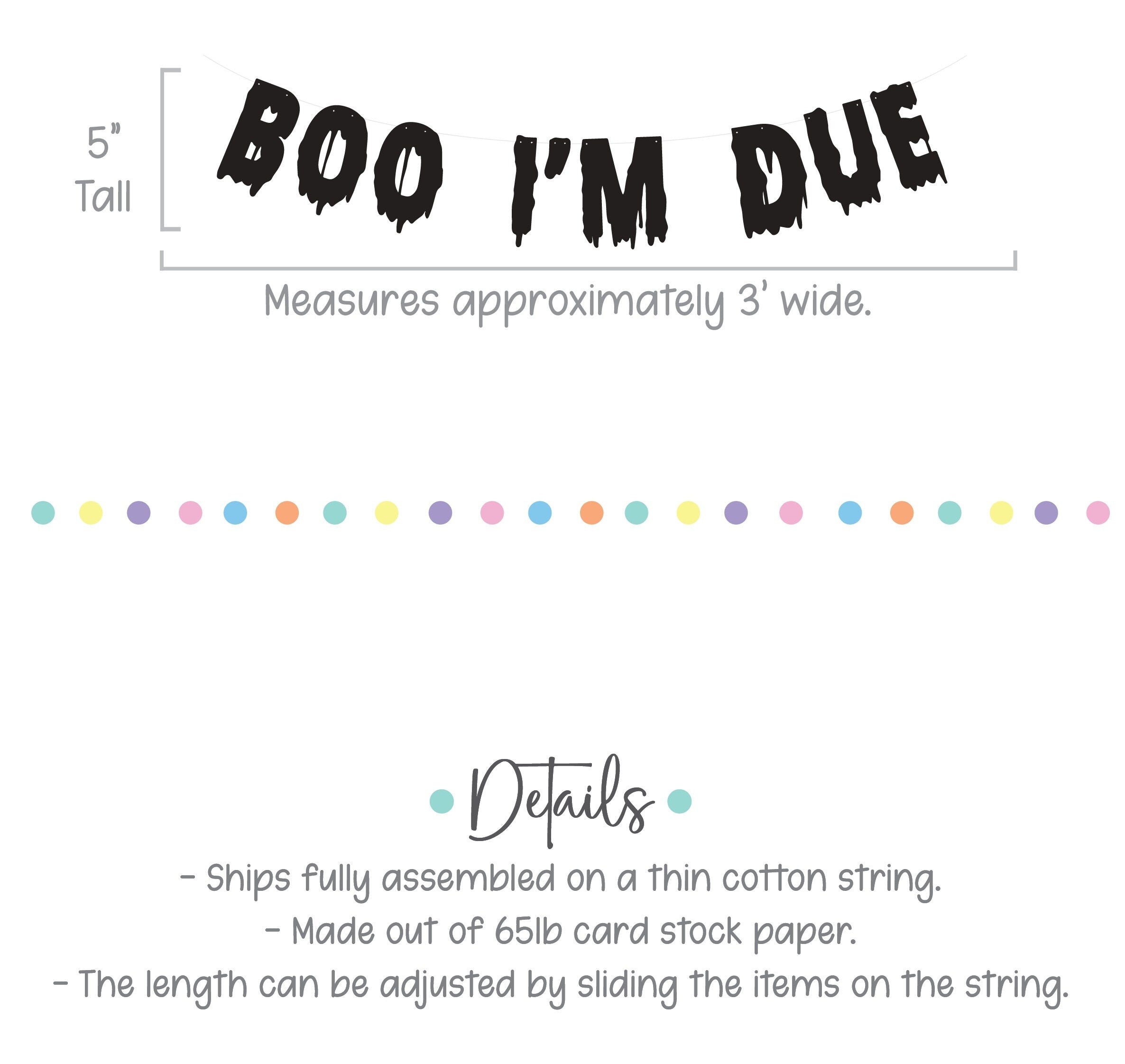 Boo I&#39;m Due, Halloween Themed Baby Shower, October Baby Shower Decorations, Halloween Baby Shower Theme Ideas