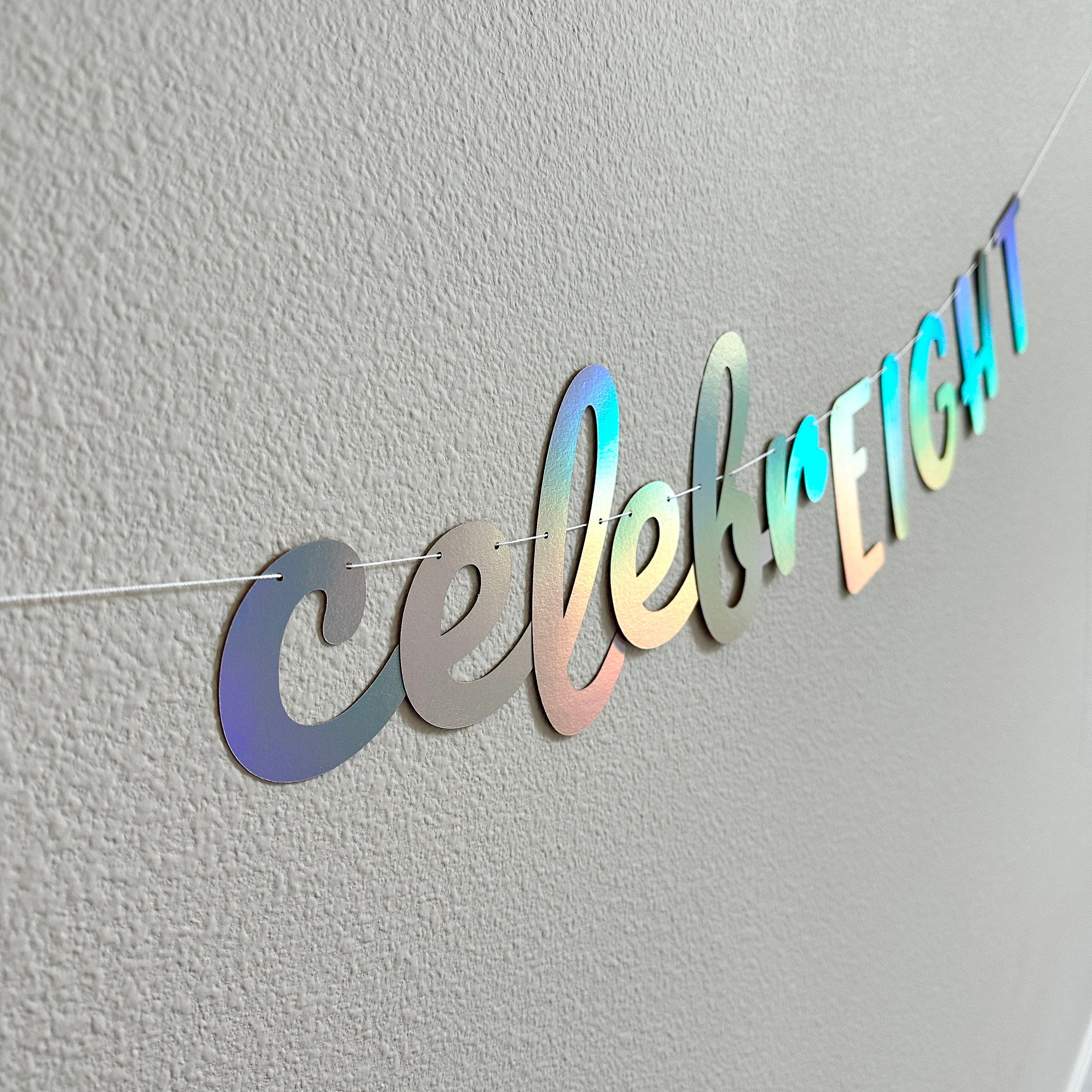 CelebrEIGHT, 8th Birthday Banner, Eighth Birthday, 8th Birthday Party, 8th Birthday Theme Ideas, 8th Birthday Party Decorations