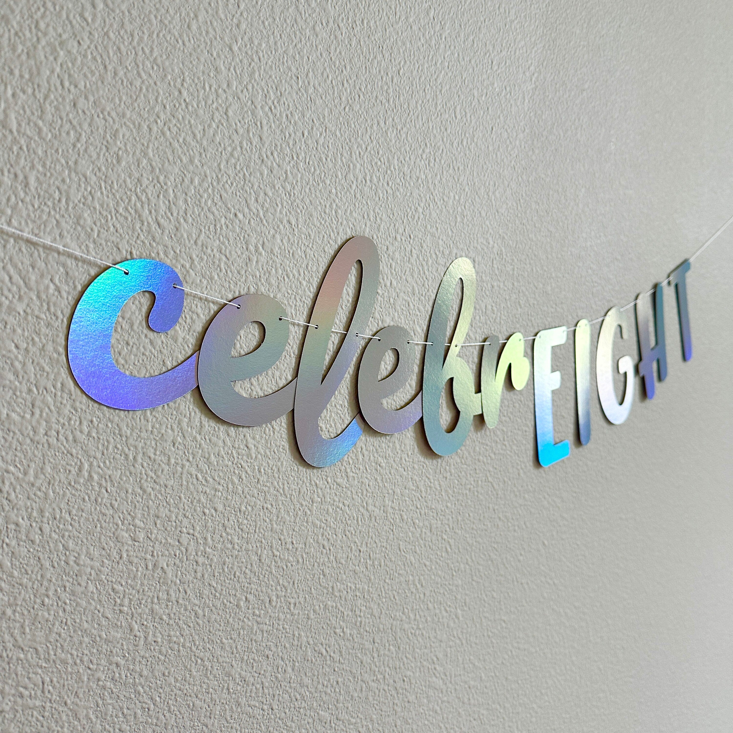 CelebrEIGHT, 8th Birthday Banner, Eighth Birthday, 8th Birthday Party, 8th Birthday Theme Ideas, 8th Birthday Party Decorations