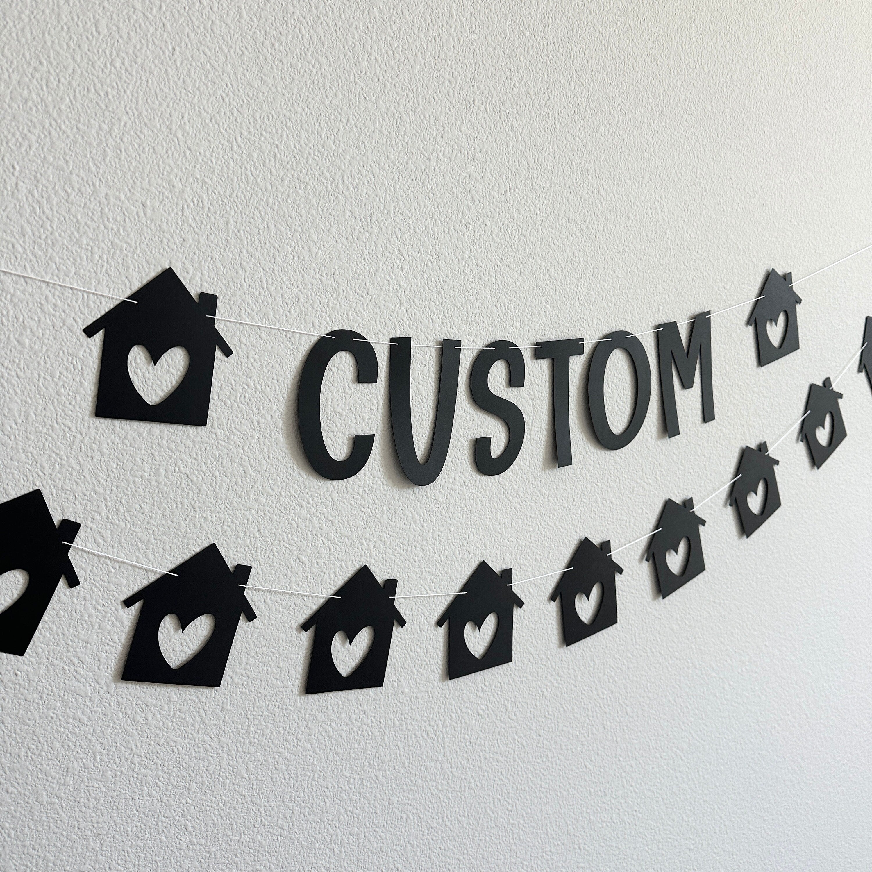 Custom Home Banner, Custom House Banner, New Home Banner, New Home Decorations, New Home Buyer Gift