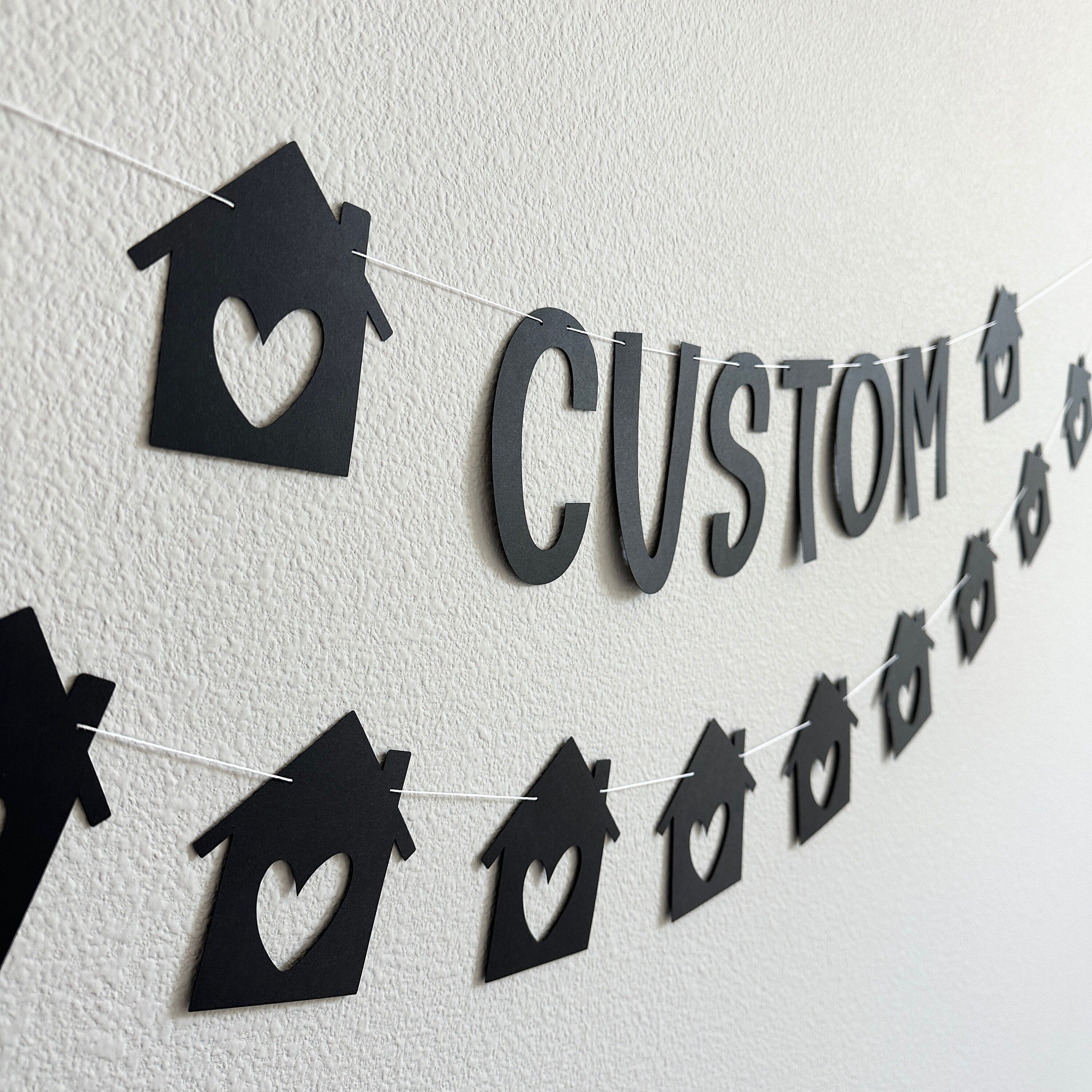 Custom Home Banner, Custom House Banner, New Home Banner, New Home Decorations, New Home Buyer Gift
