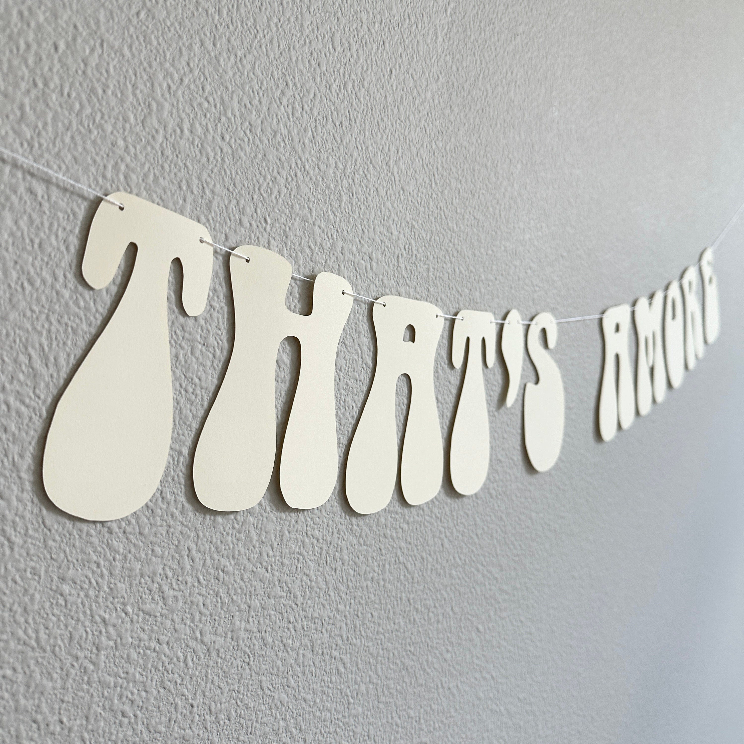 That&#39;s Amore, That&#39;s Amore Banner, That&#39;s Amore Decorations, Spritzed, Bachelorette Decorations, Wedding Backdrop Banner