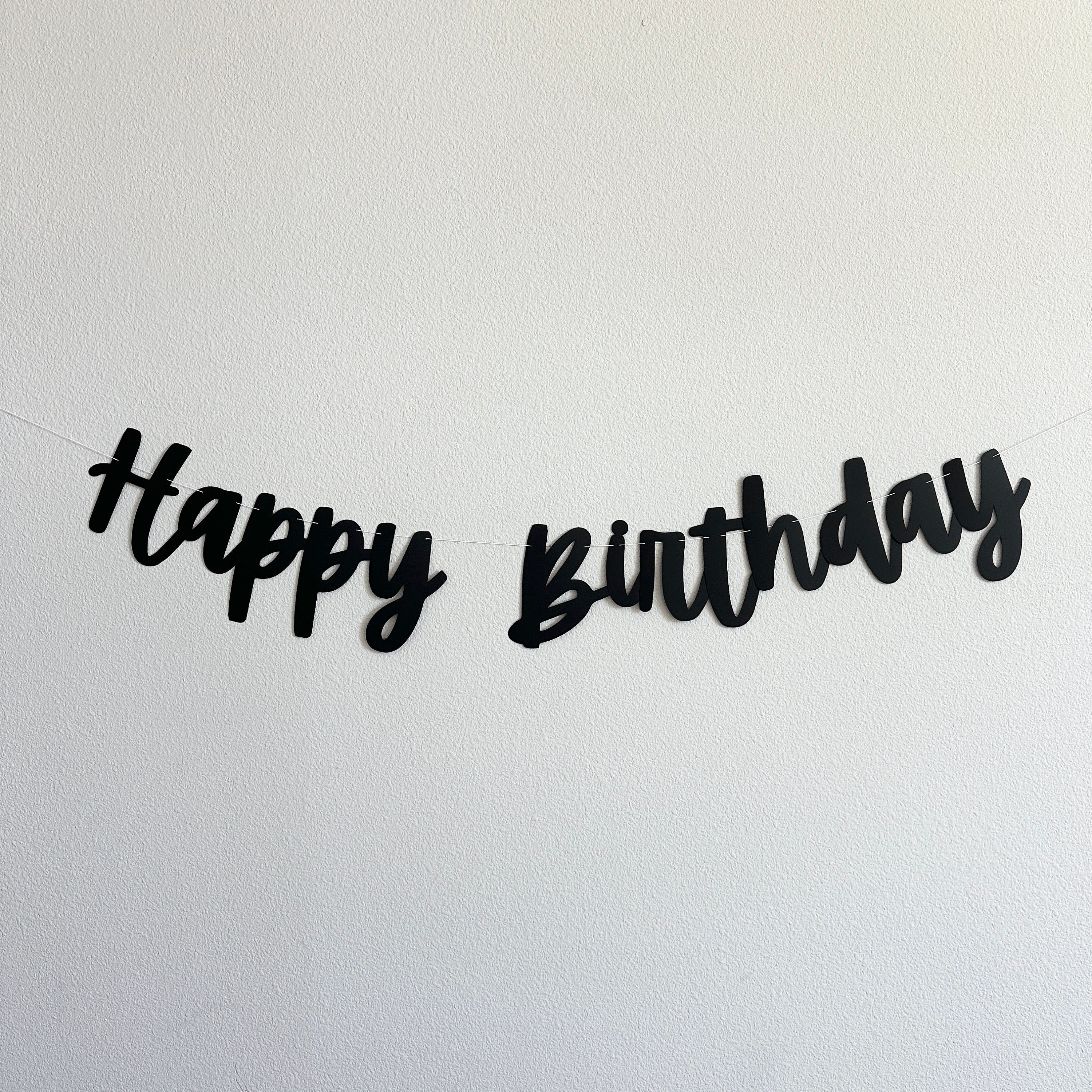 Happy Birthday Banner, Birthday Party, Party Decorations, Birthday Banner, Birthday Party Banner, Happy Birthday Sign