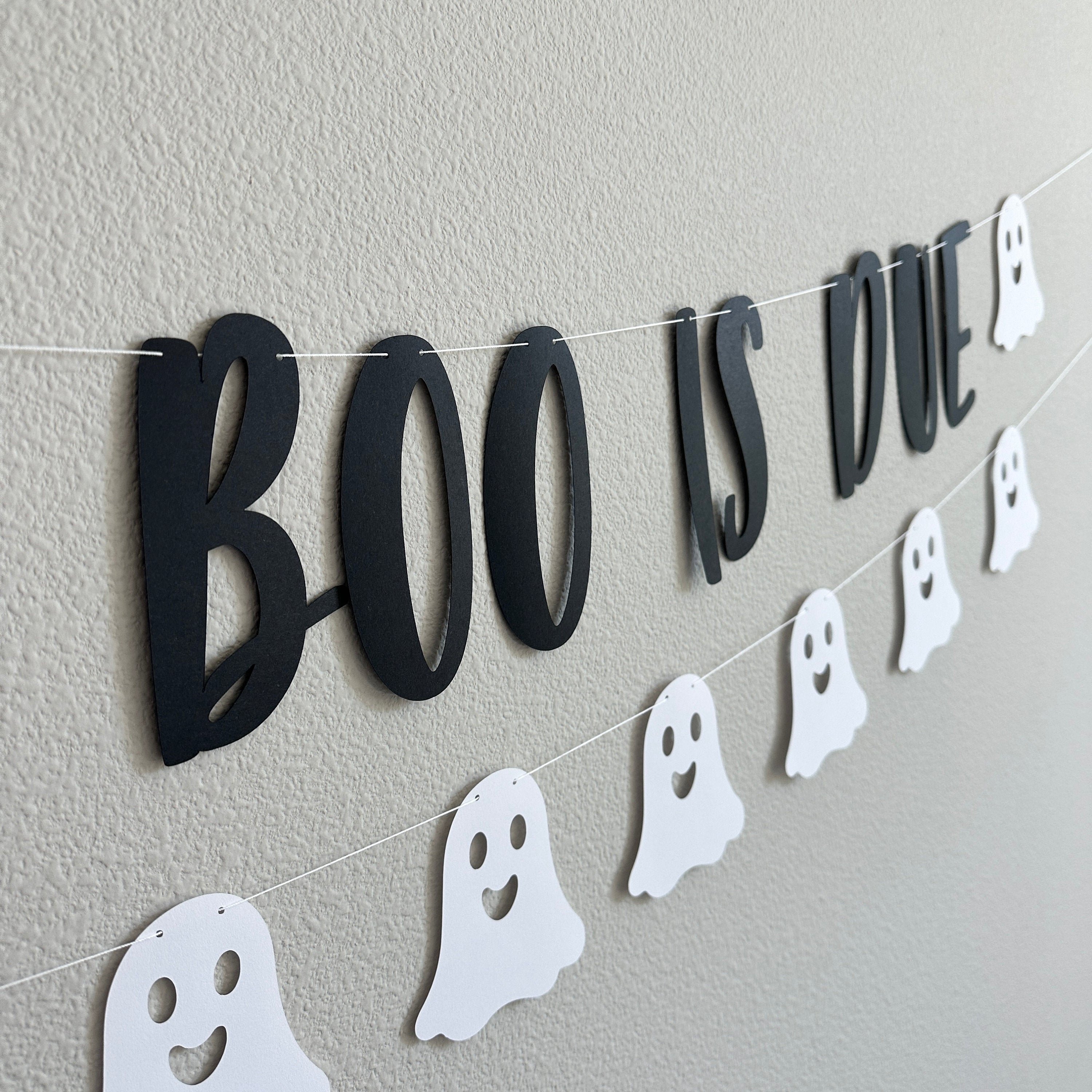A Little Boo Is Due, A Little Boo Is Due Banner, A Little Boo Is Due Decorations, October Baby Shower, Halloween Baby Shower