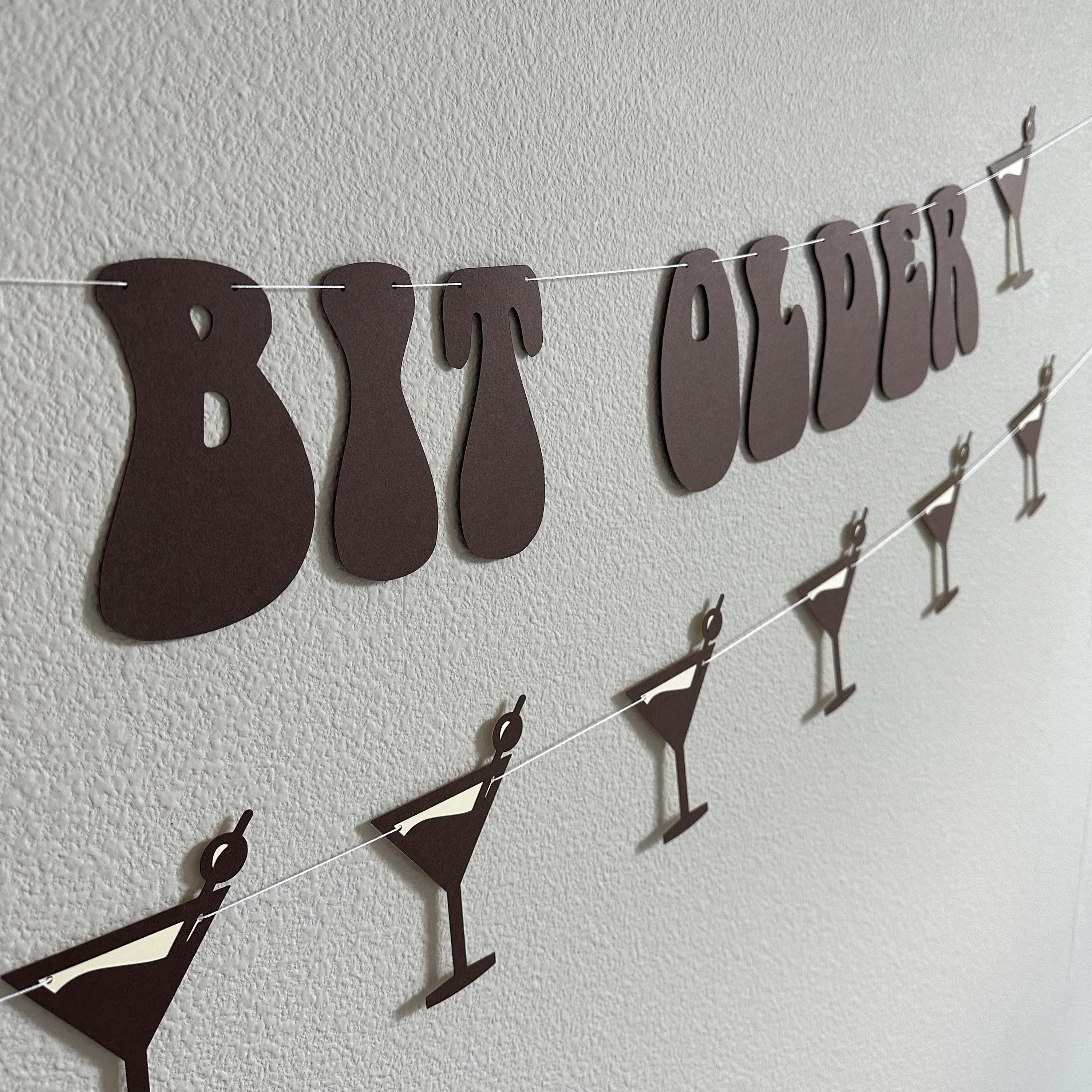 A Tini Bit Older, Espresso Martini Themed Banner, Espresso Martini Birthday Party, Espresso Martini, Birthday Party Theme Ideas