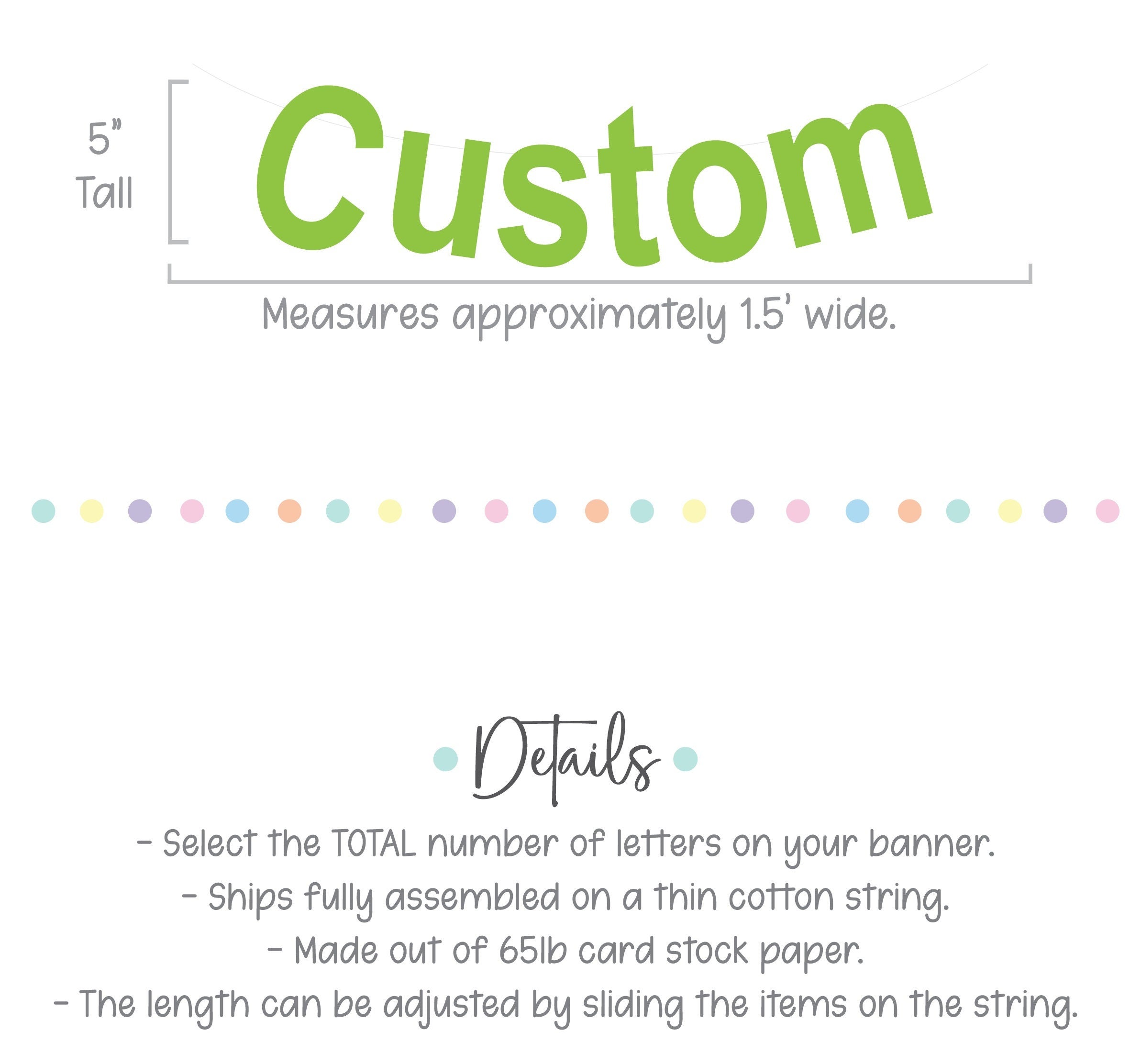 Custom Banner, Custom Lime Green Banner, Custom Lime Green Decorations, Lime Green Party Decorations