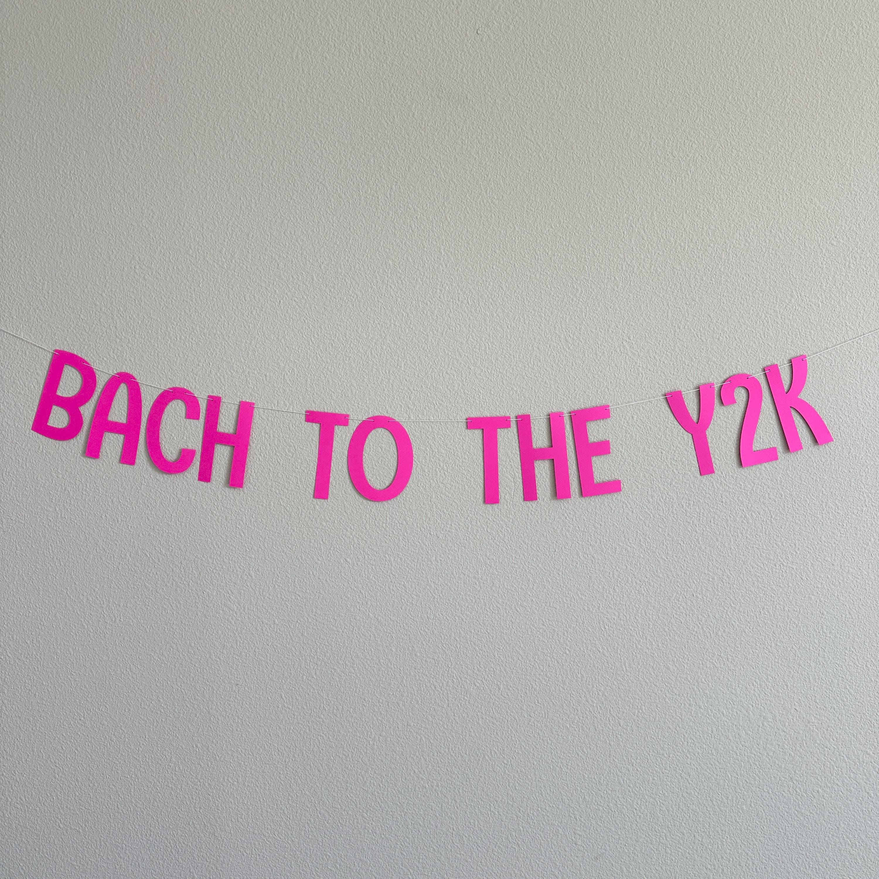 Bach To The Y2K, 2000&#39;s Themed Bachelorette party Decorations, Bachelorette Party Ideas, Y2K Bach, Bach Ideas, Y2K Bachelorette