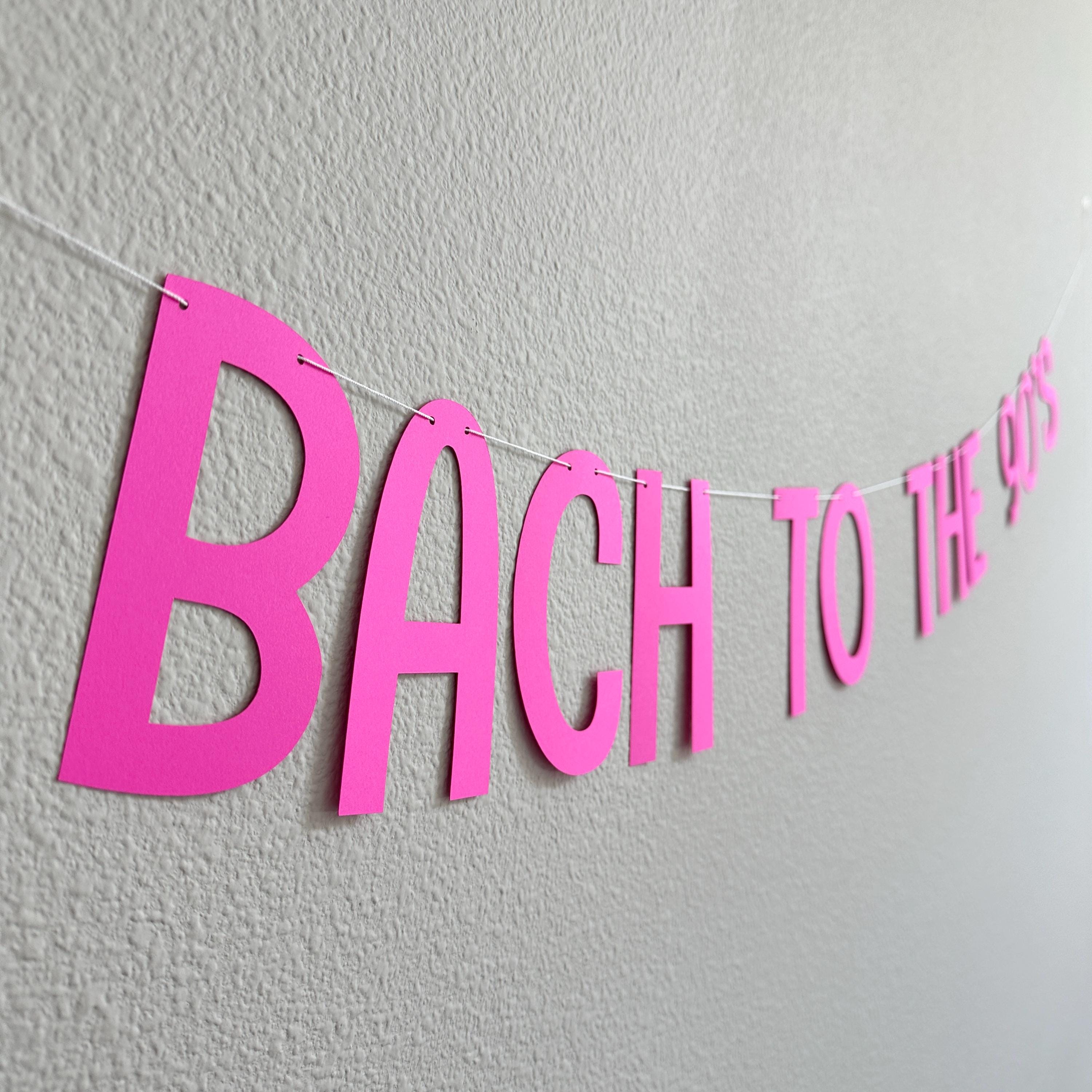 Bach To The 90&#39;s, 90&#39;s Themed Bachelorette party Decorations, Bachelorette Party Ideas, 90s Bach, Bach Ideas, 90&#39;s Bachelorette