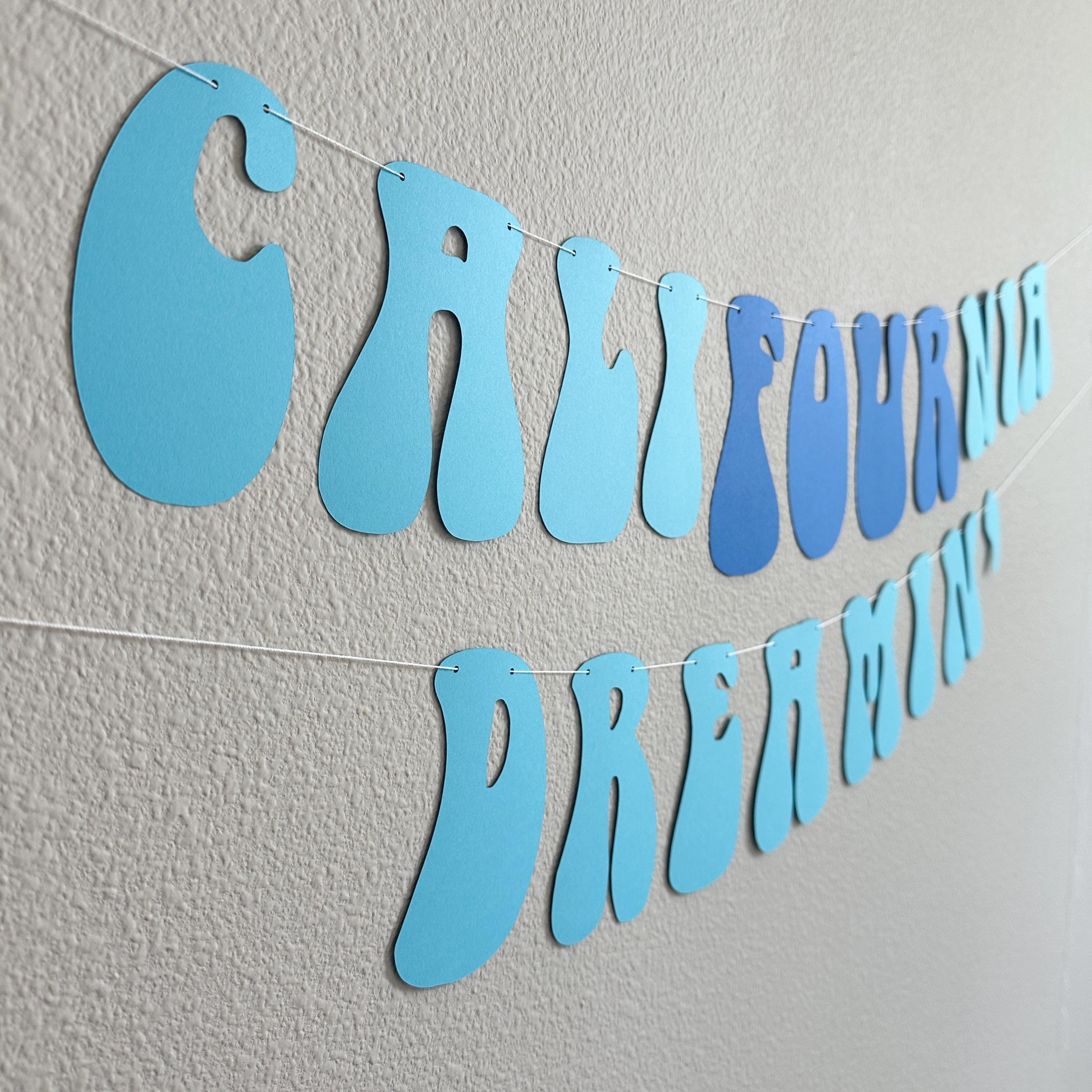 CaliFOURnia Dreamin&#39;, California Dreaming, 4th Birthday Party, 4th Birthday Decorations, Fourth Birthday Theme Ideas, CaliFOURnia