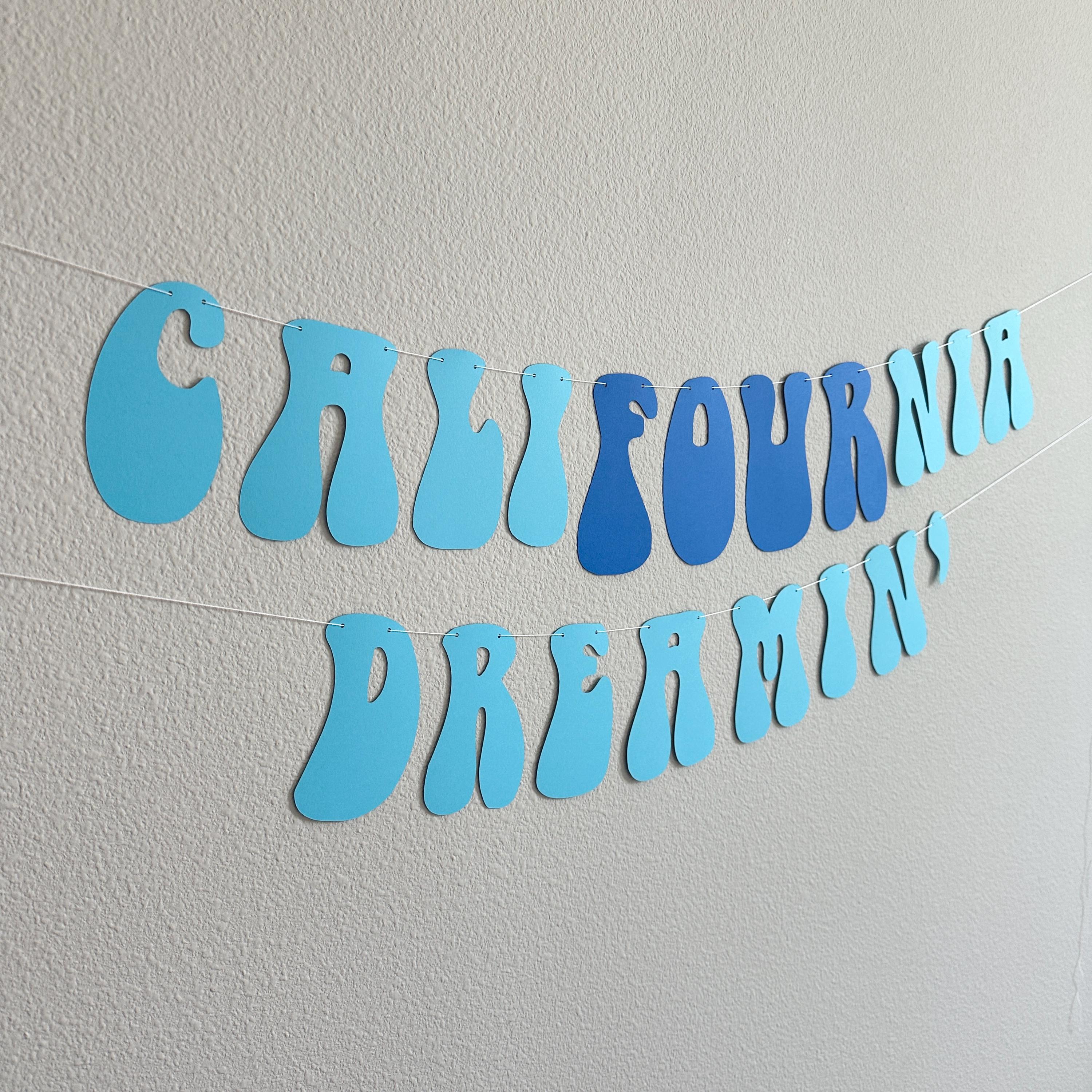 CaliFOURnia Dreamin&#39;, California Dreaming, 4th Birthday Party, 4th Birthday Decorations, Fourth Birthday Theme Ideas, CaliFOURnia