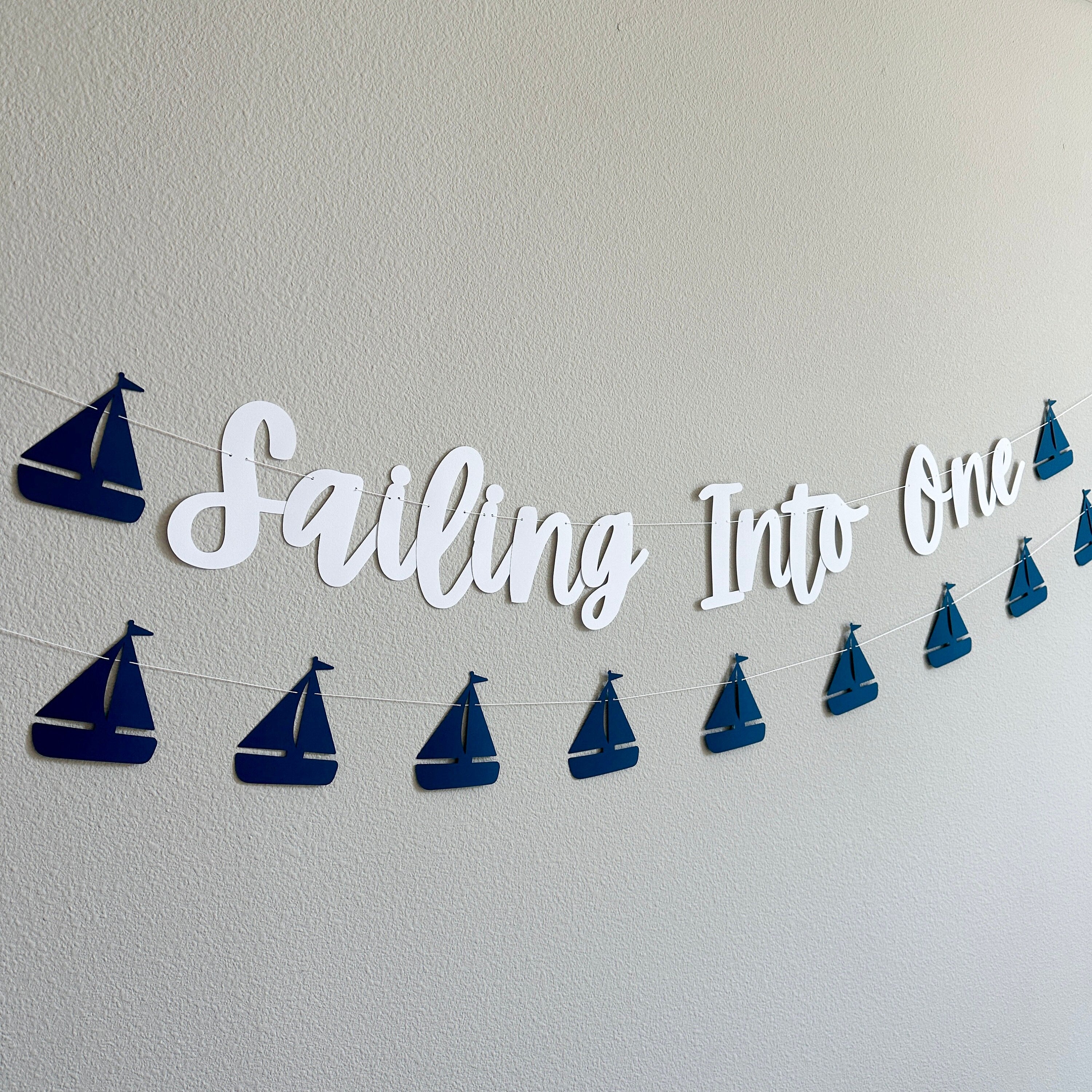 Sailing Into One, 1st Birthday Ideas, 1st Birthday Sailing Theme, Sailing Into One Decorations, Sailboat 1st Birthday Party Decorations