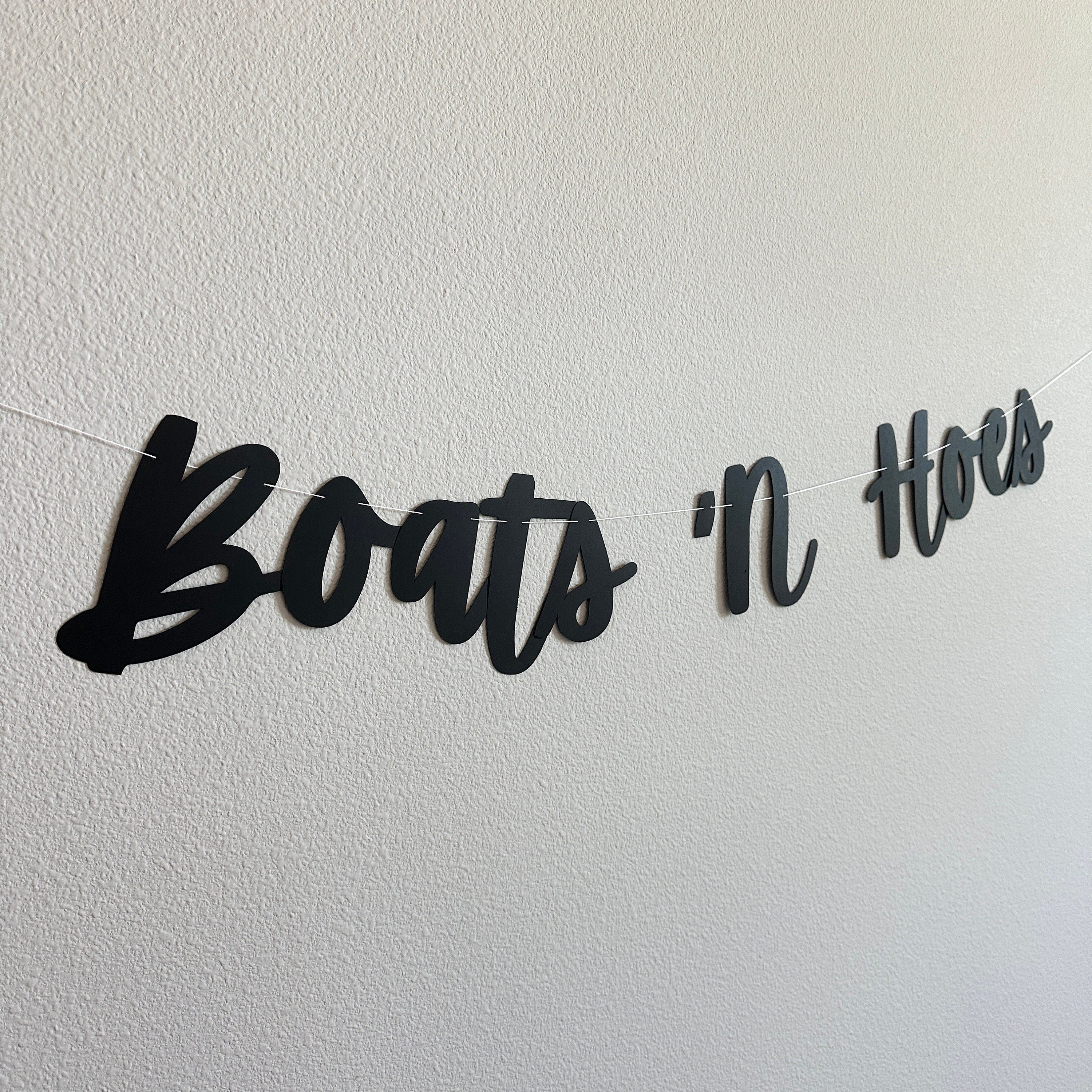 Boats &#39;N Hoes, Boats N Hoes Banner, Boats N Hoes Decorations, Yacht Party, Boat Party, Summer Party Theme Ideas