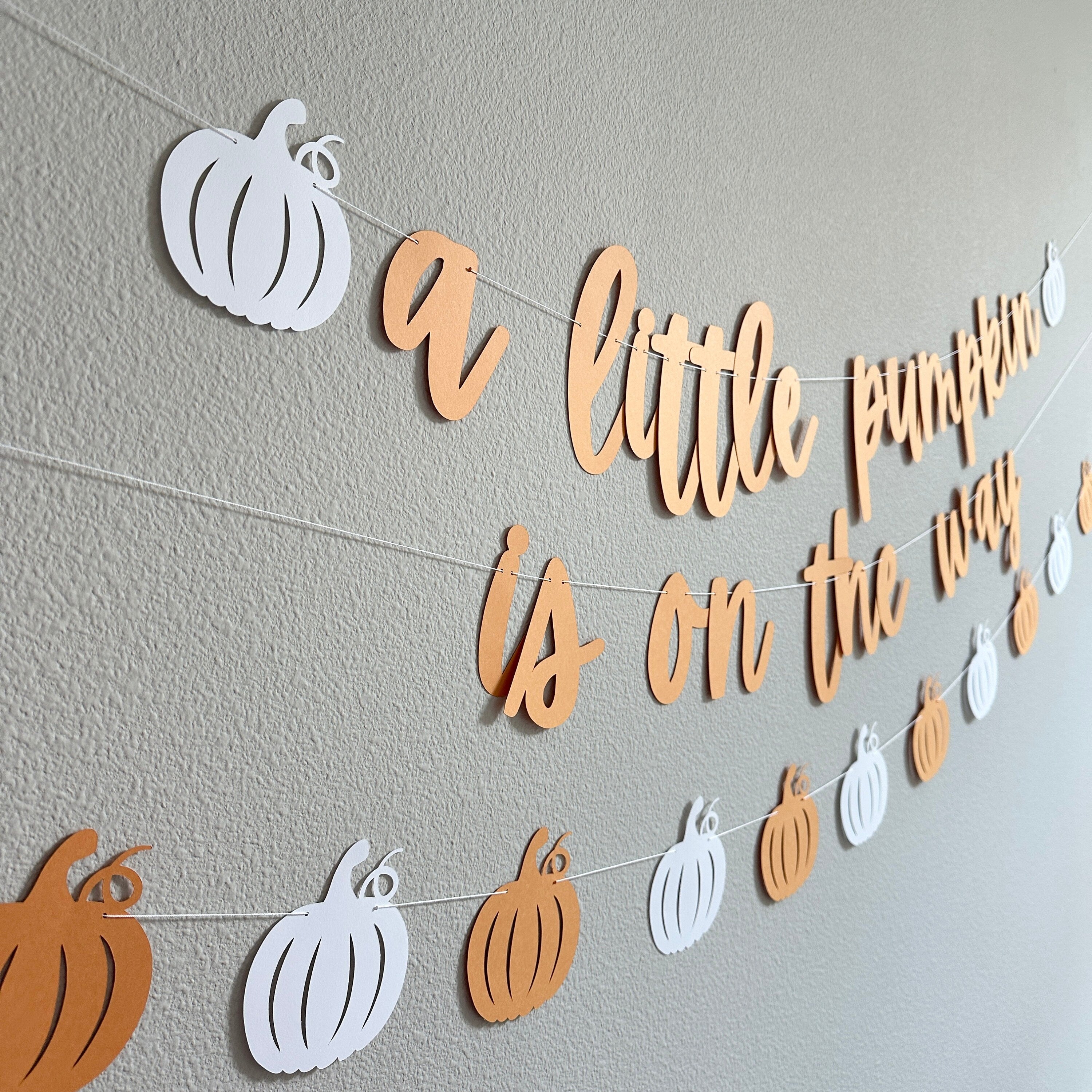 A Little Pumpkin Is On The Way, Pumpkin Themed Baby Shower, Halloween Baby Announcement, Pumpkin Baby Shower Decorations