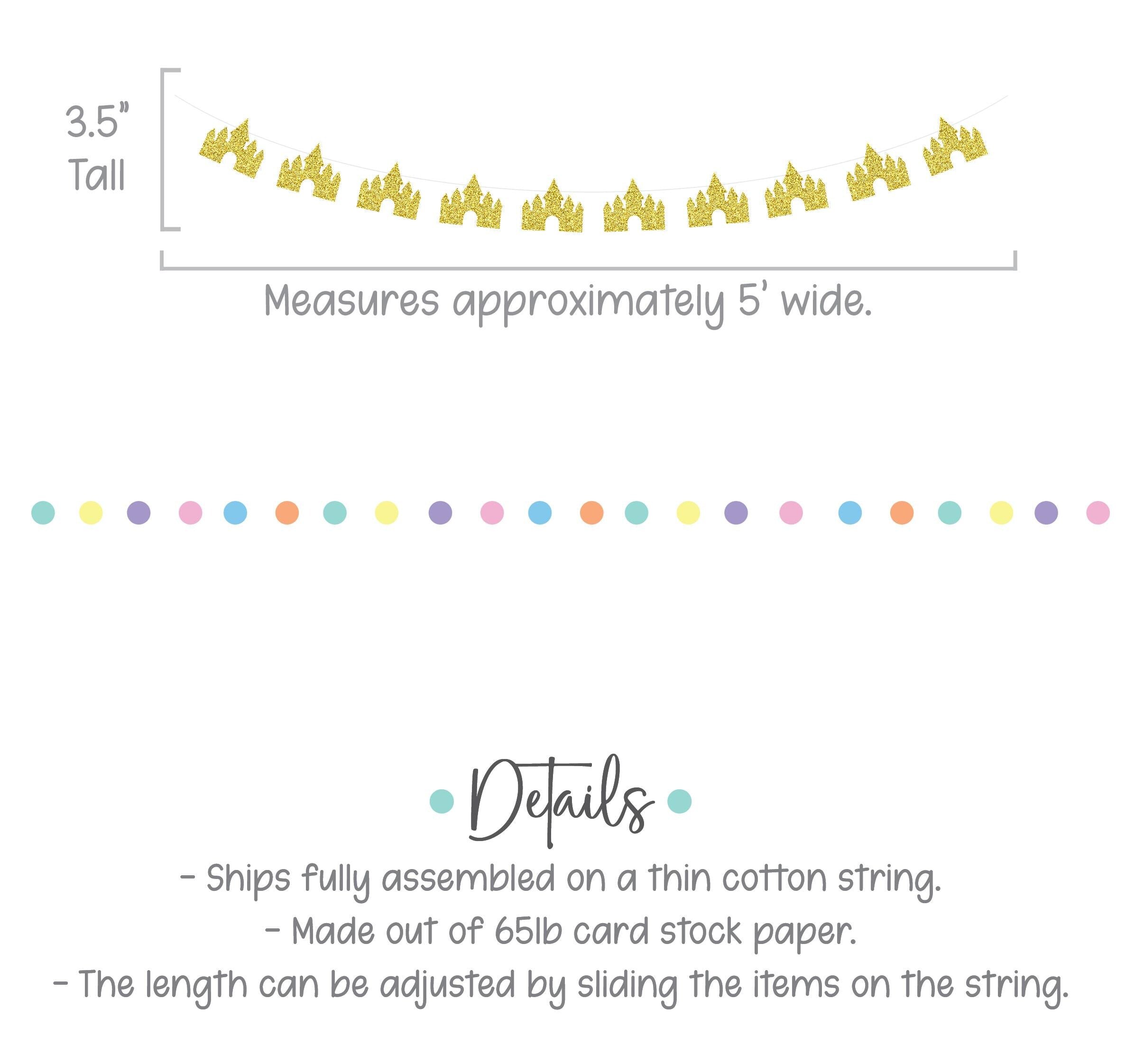 Fifty Years Of Magic, 50th Anniversary Banner, 50th Anniversary Decorations, Anniversary Celebration, Castle Themed Anniversary Decorations