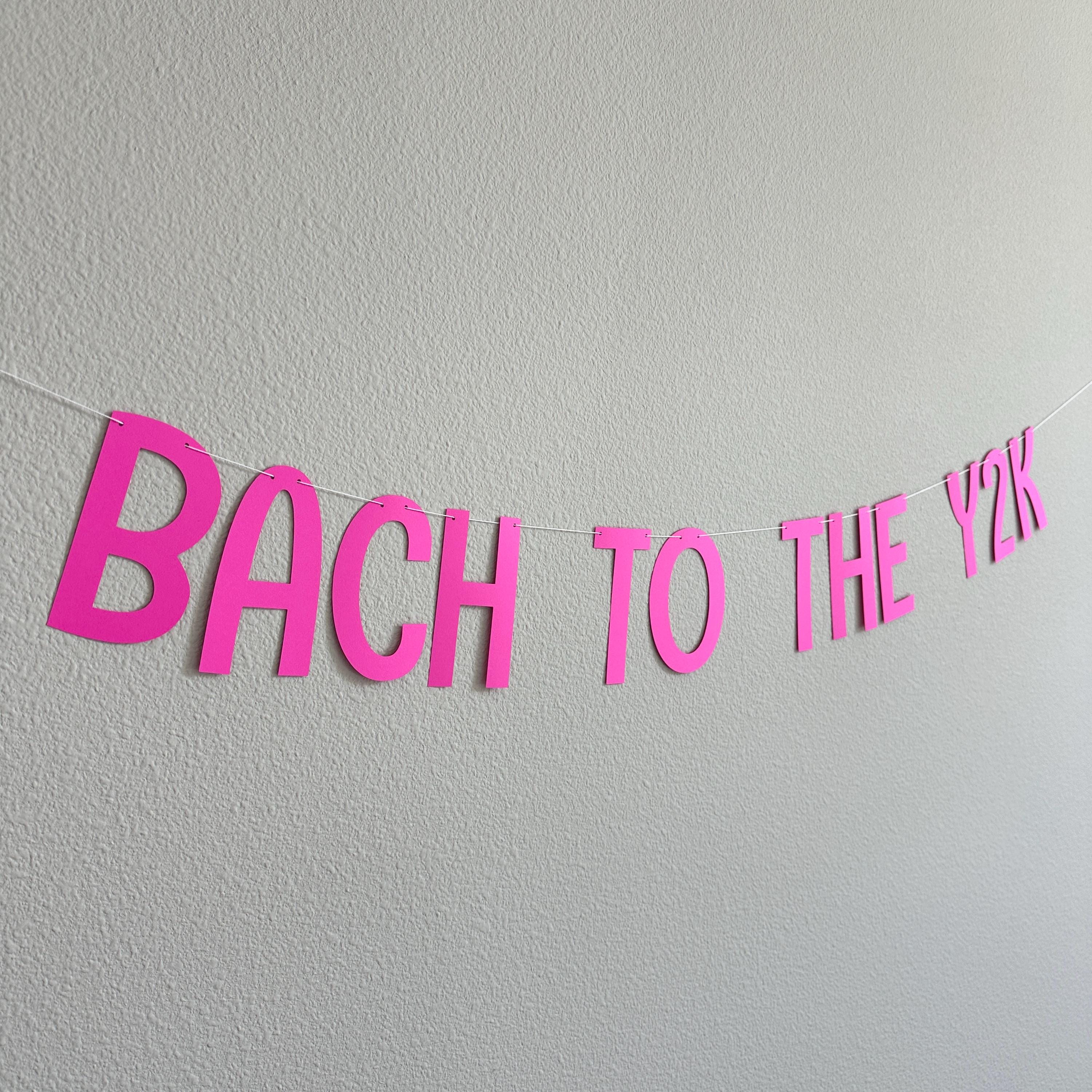 Bach To The Y2K, 2000&#39;s Themed Bachelorette party Decorations, Bachelorette Party Ideas, Y2K Bach, Bach Ideas, Y2K Bachelorette