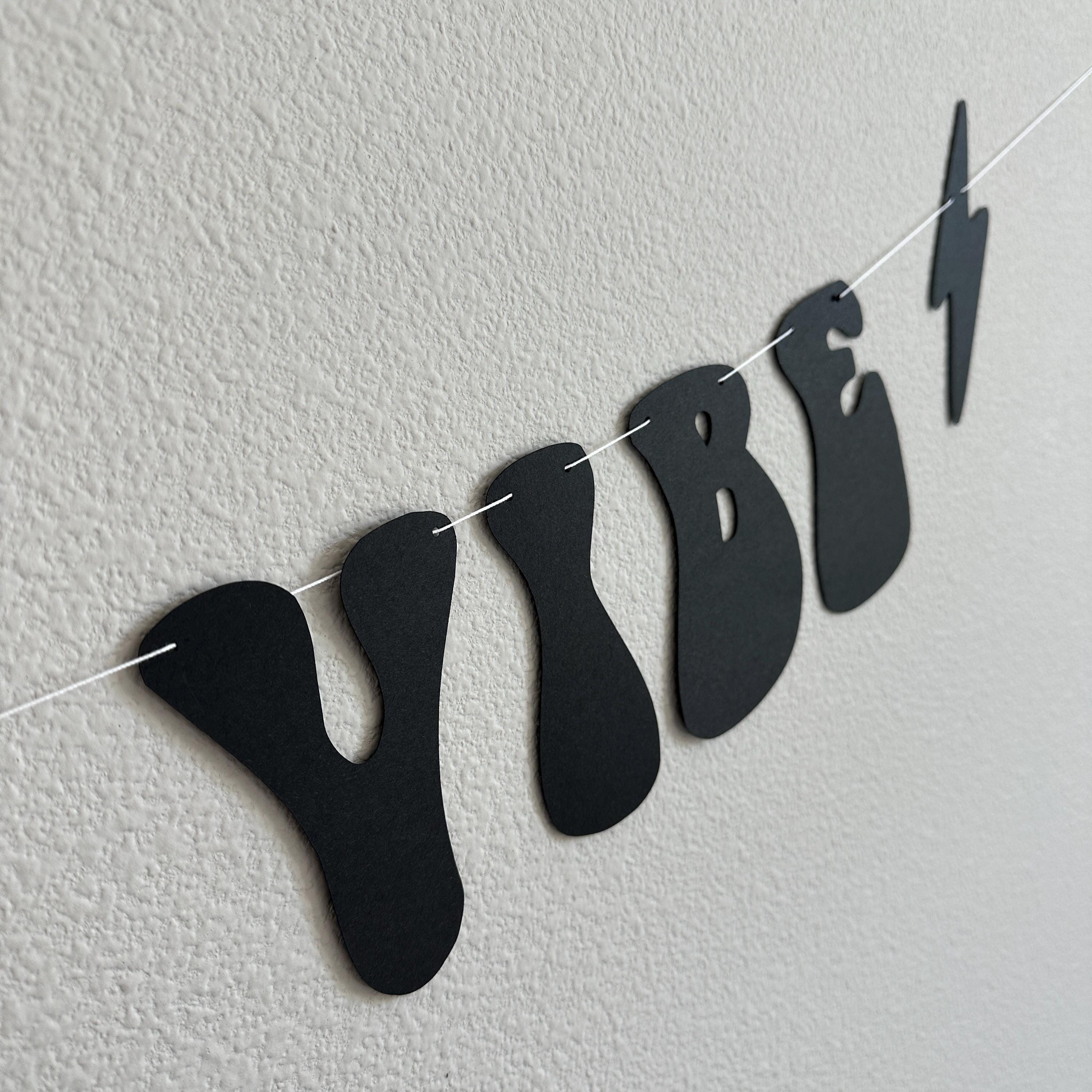 Five Is A Vibe, 5th Birthday Party Banner, Five Is A Vibe Banner, 5 Is A Vibe Decorations, 5th Birthday Decorations, 5th Birthday