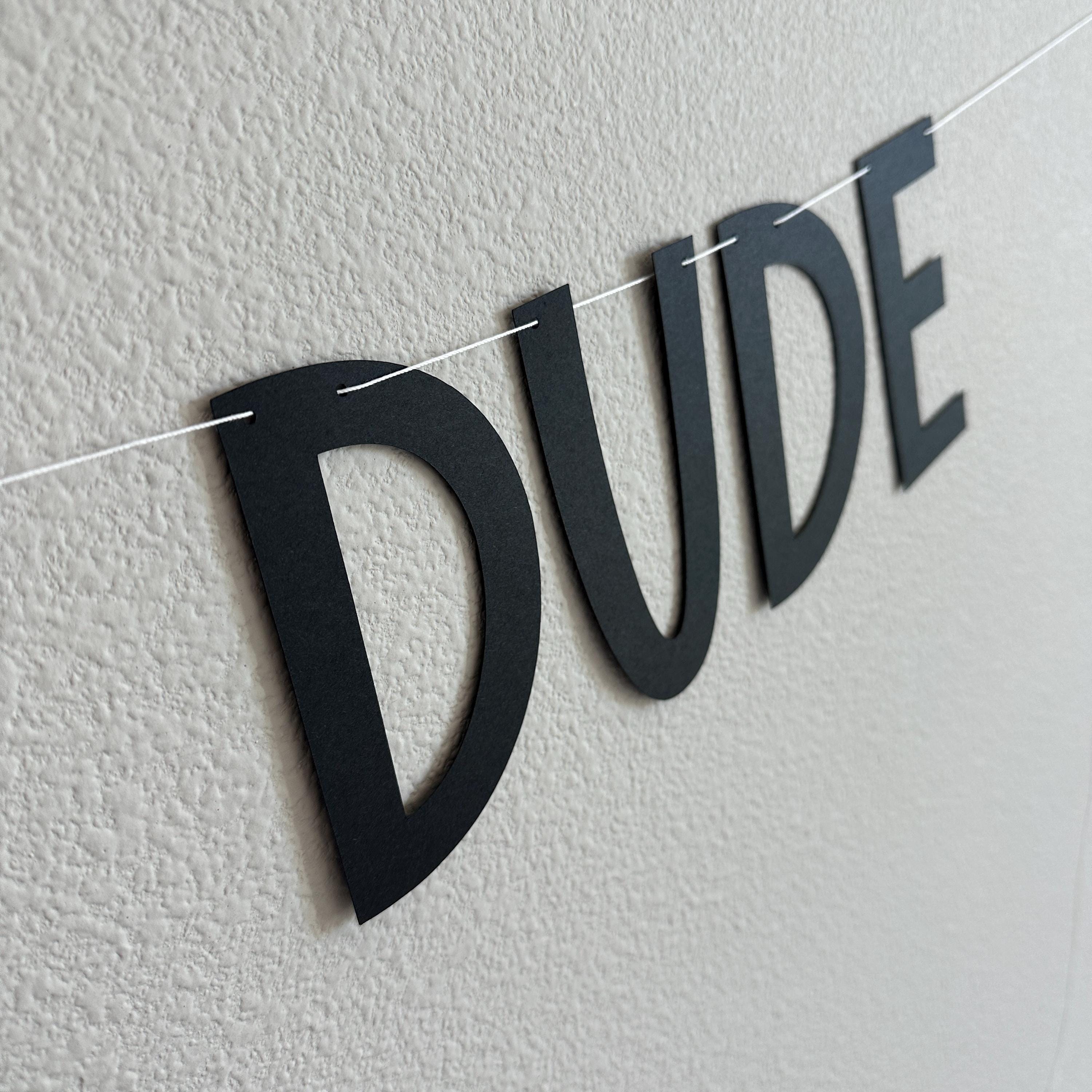 One Happy Dude, 1st Birthday Banner, One Happy Dude Decorations, Boy First Birthday Party Decoration Ideas, One Happy Dude Banner