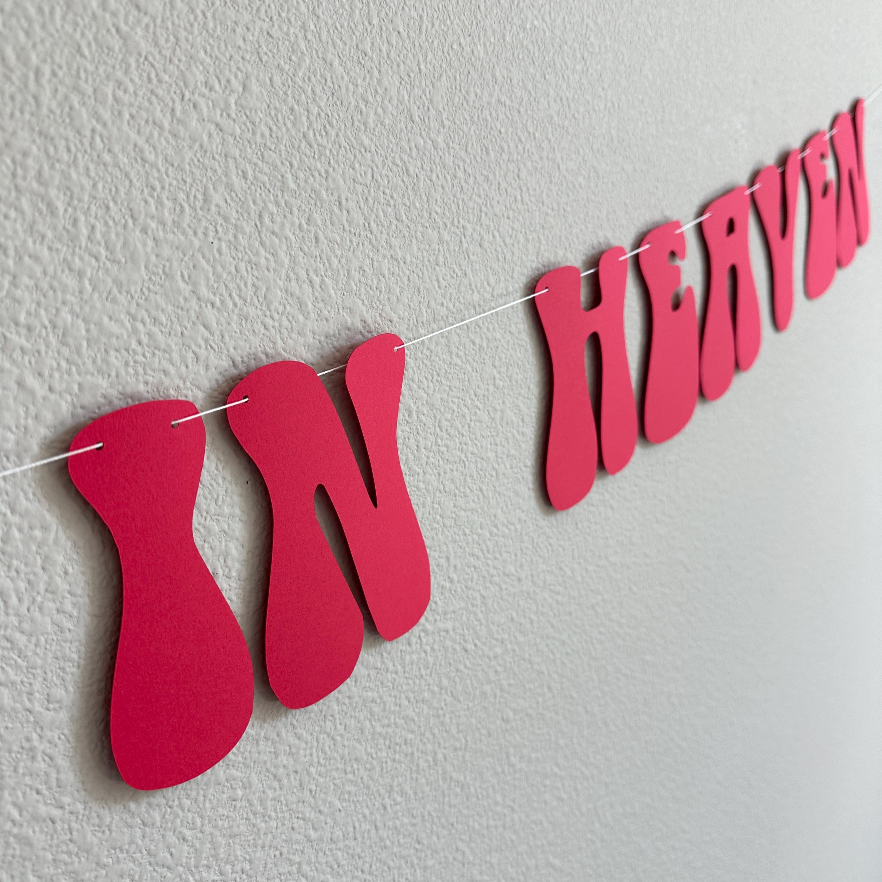 Match Made In Heaven, Wedding Banner, Wedding Decorations, Bridal Shower, Engagement Party Decorations, Red Match Made In Heaven