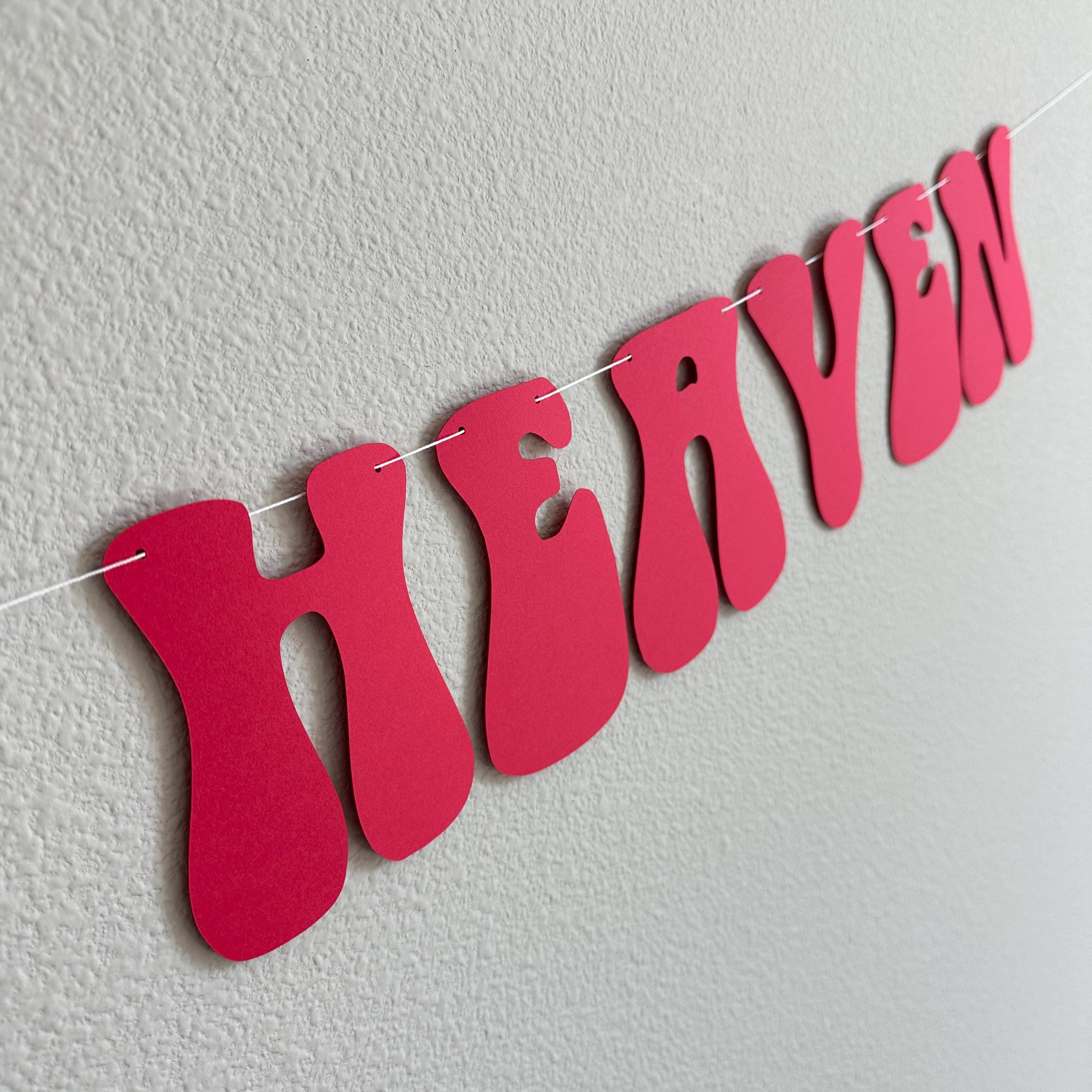 Match Made In Heaven, Wedding Banner, Wedding Decorations, Bridal Shower, Engagement Party Decorations, Red Match Made In Heaven