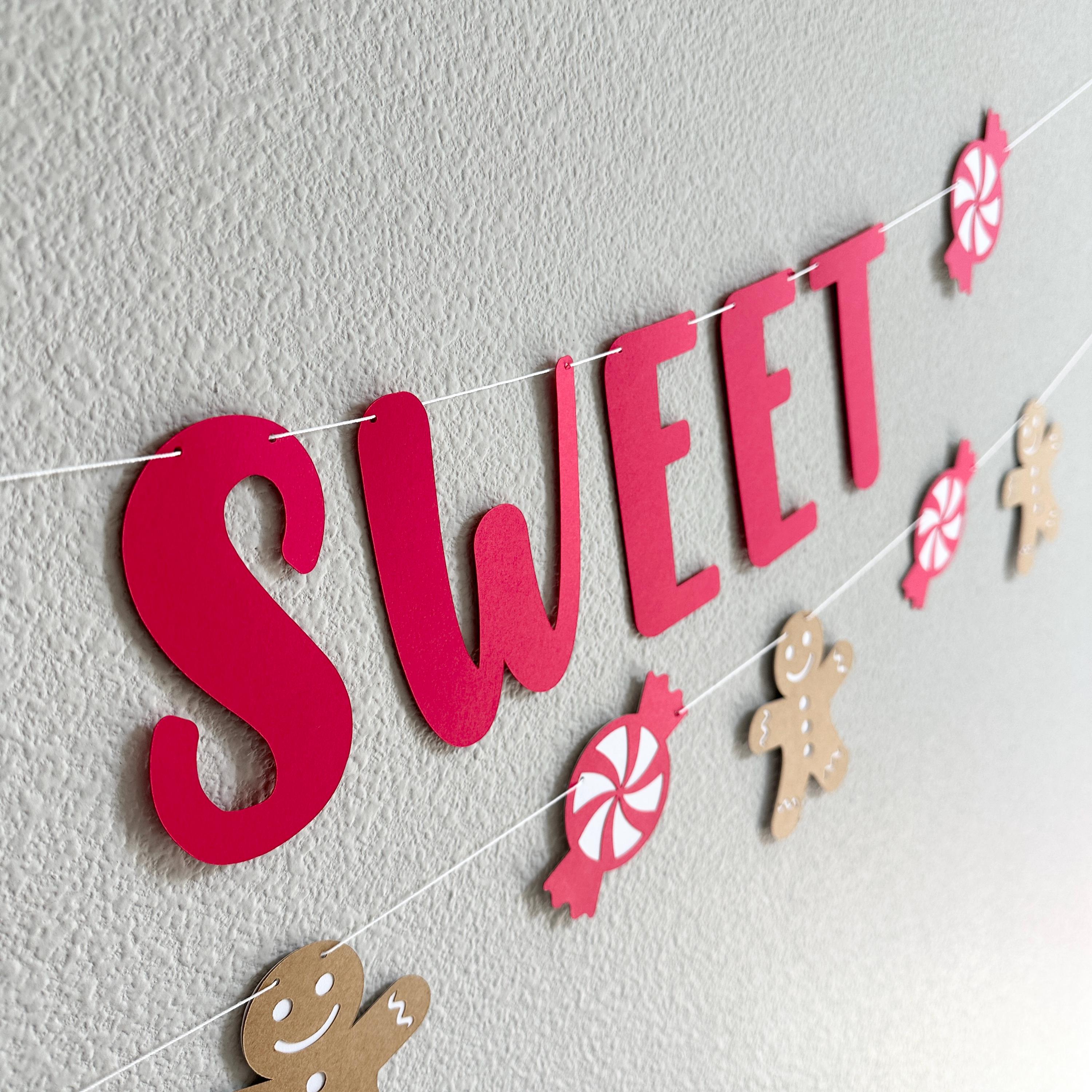 Two Sweet, Two Sweet Banner, Two Sweet Decorations, Christmas 2nd Birthday, Christmas 2nd Birthday Decorations, December 2nd Bithday