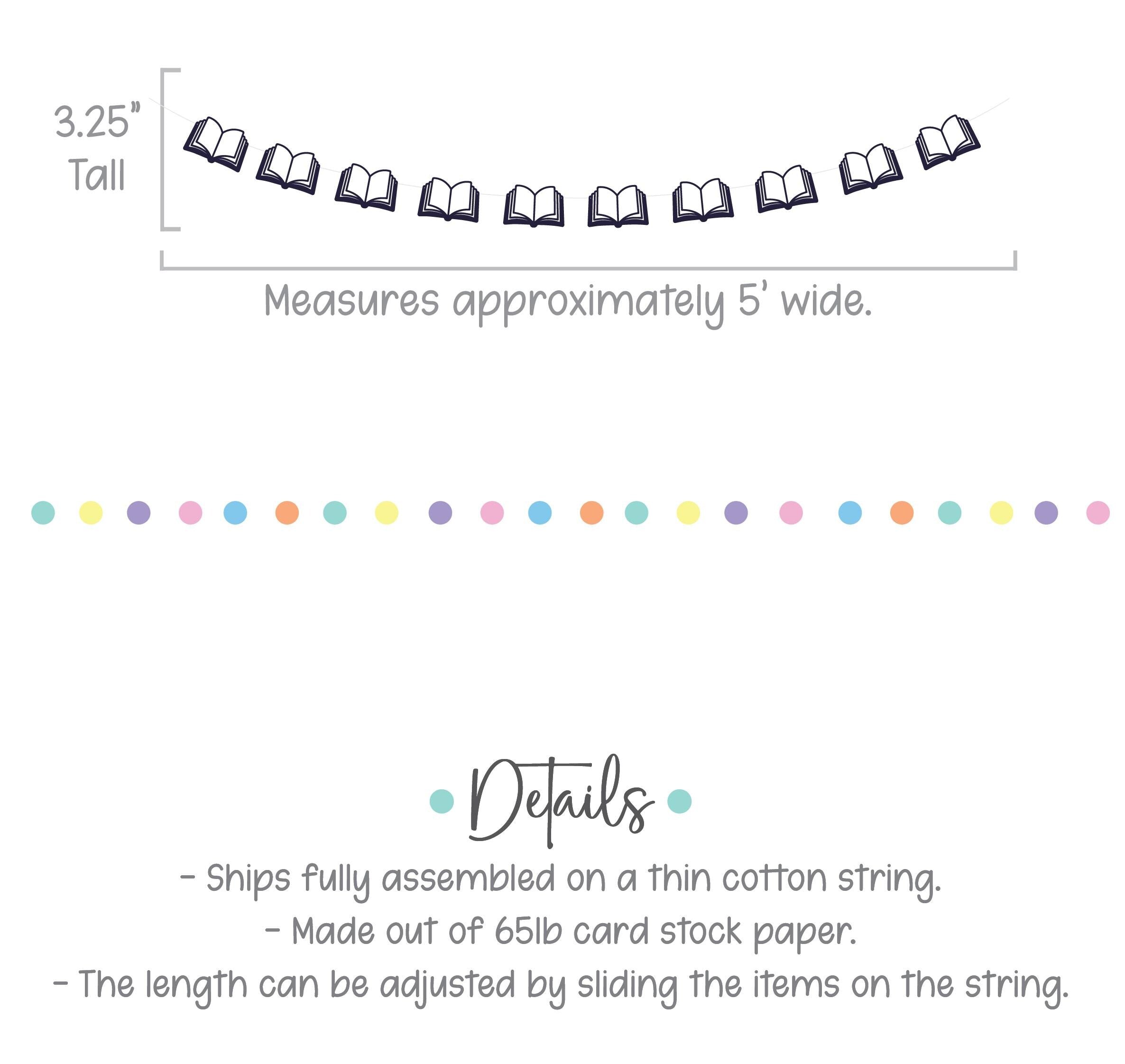 A New Chapter Begins, A New Chapter Begins Banner, A New Chapter Begins Decorations, Book Themed Baby Shower, Reading Themed Banner