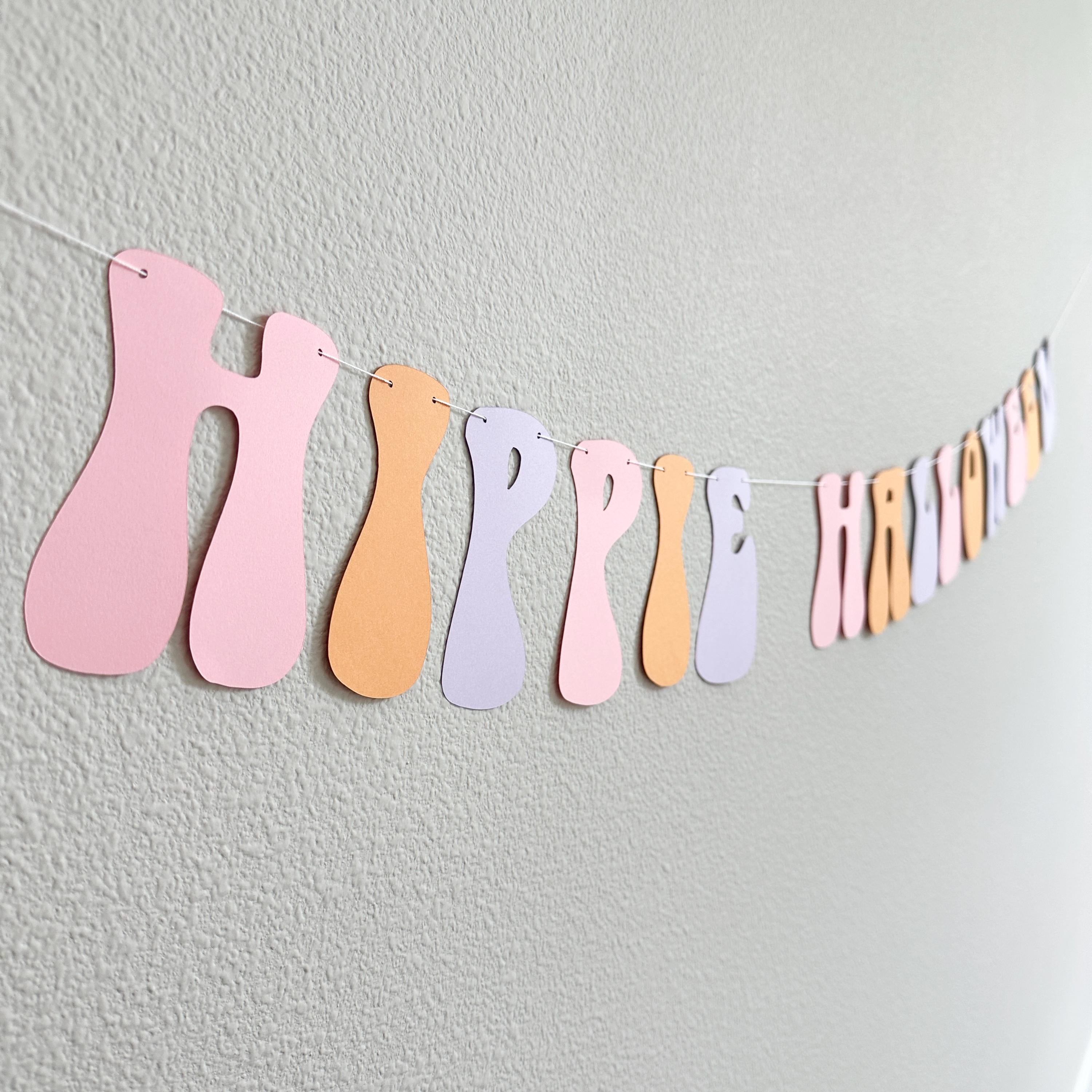 Hippie Halloween, Hippie Halloween Banner, Hippie Halloween Decorations, Halloween 2024 Trends, Pink Orange Lavender Halloween