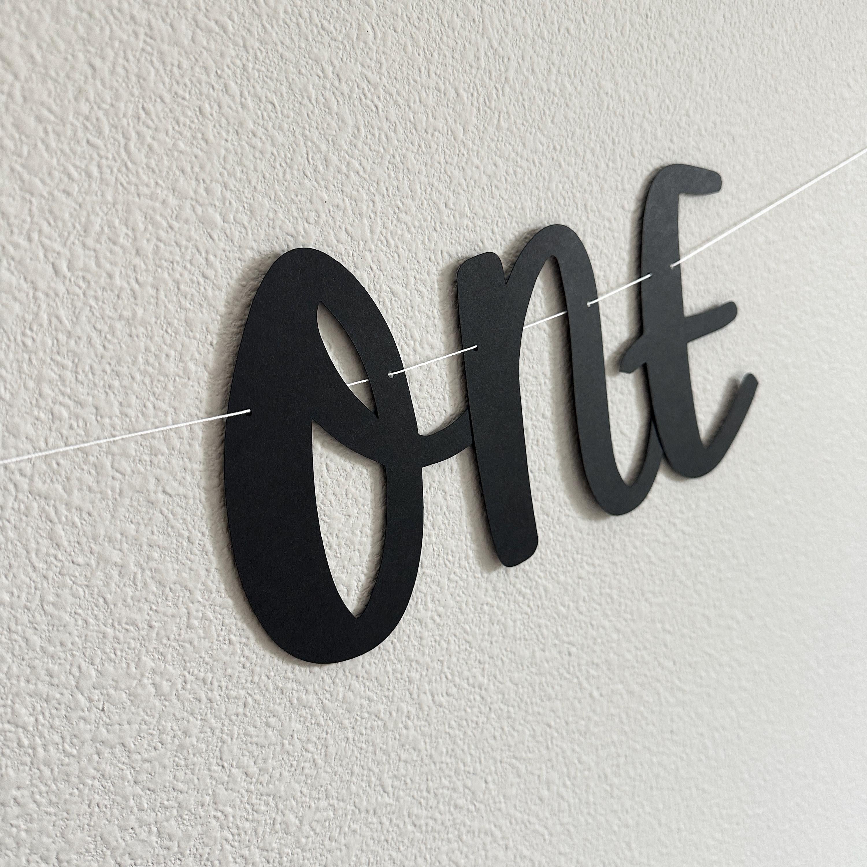 Spooky ONE, Spooky One Banner, Spooky ONE Banner, Spooky One Decorations, Halloween Themed 1st birthday Party, October 1st Birthday ideas