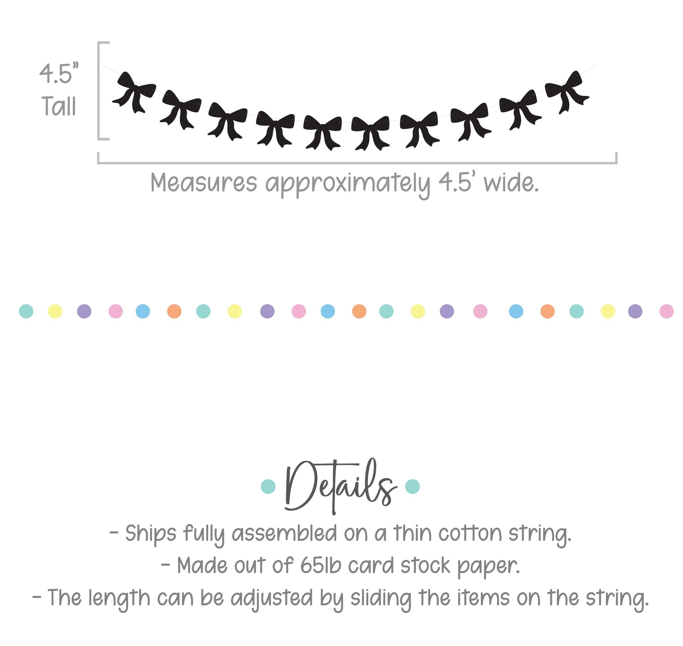 Happy Birthday Banner, 13th Birthday Decorations, Coquette Birthday Banner, Coquette Decorations, Coquette Theme, 13th Birthday Party Ideas