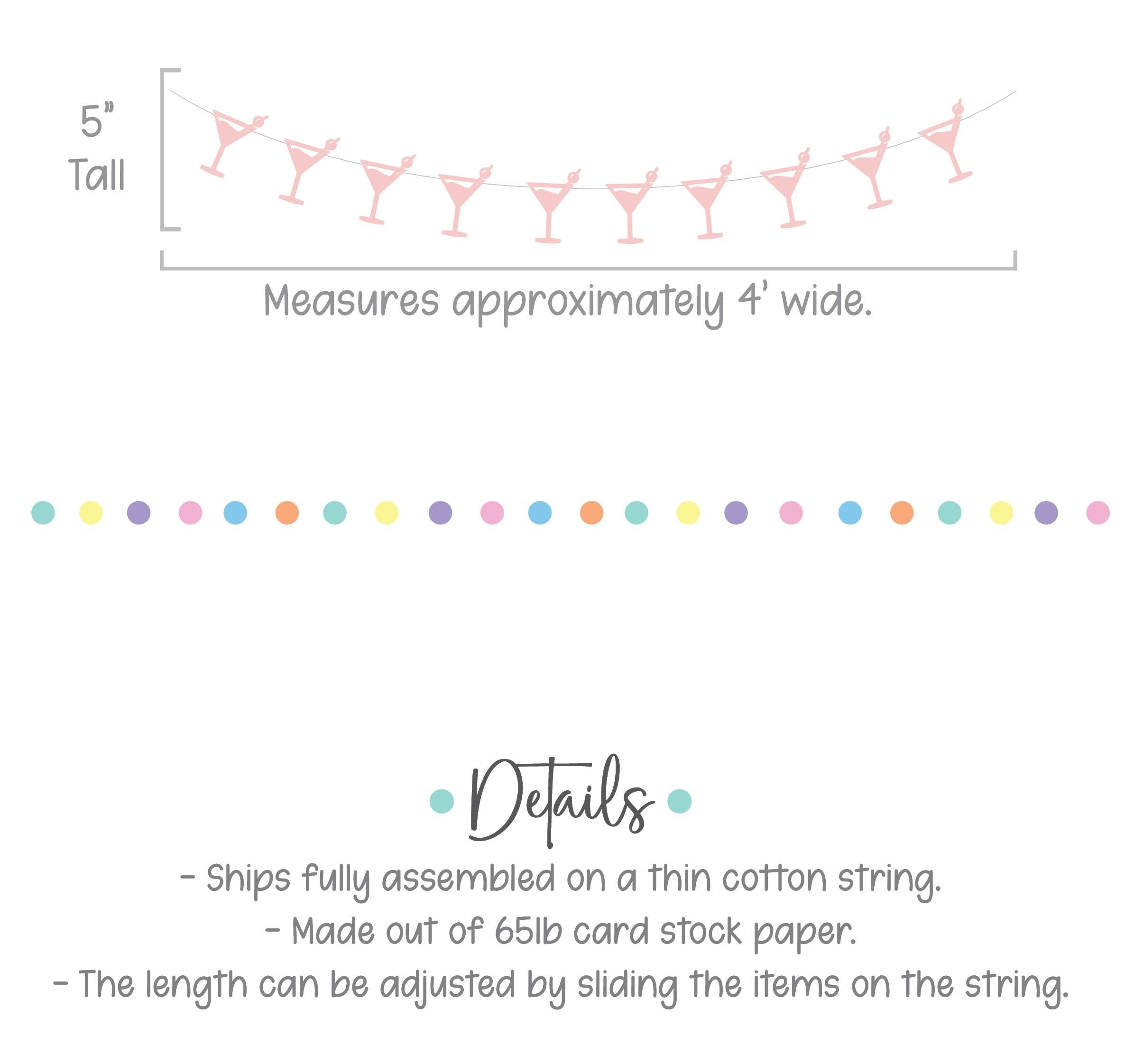 Thir-Tini, Thirtini Banner, 30th Birthday Ideas, Martini 30th Birthday Party, 30th Birthday Decorations, Thir-tini Banner