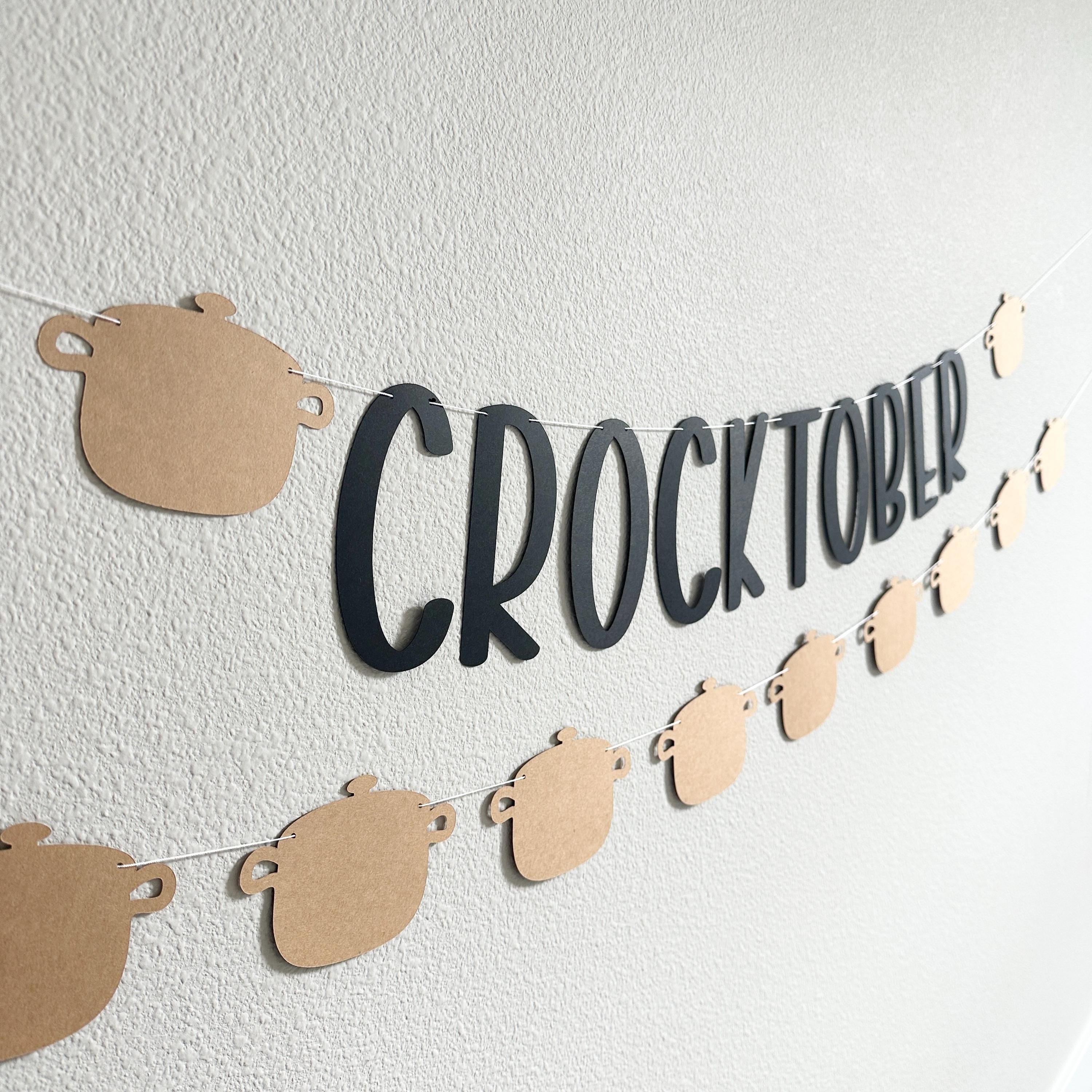 Crocktober, It&#39;s Crocktober, Crocktober Banner, Crocktober Decorations, Crocktober Party, Crocktober Night, Crocktober Celebration