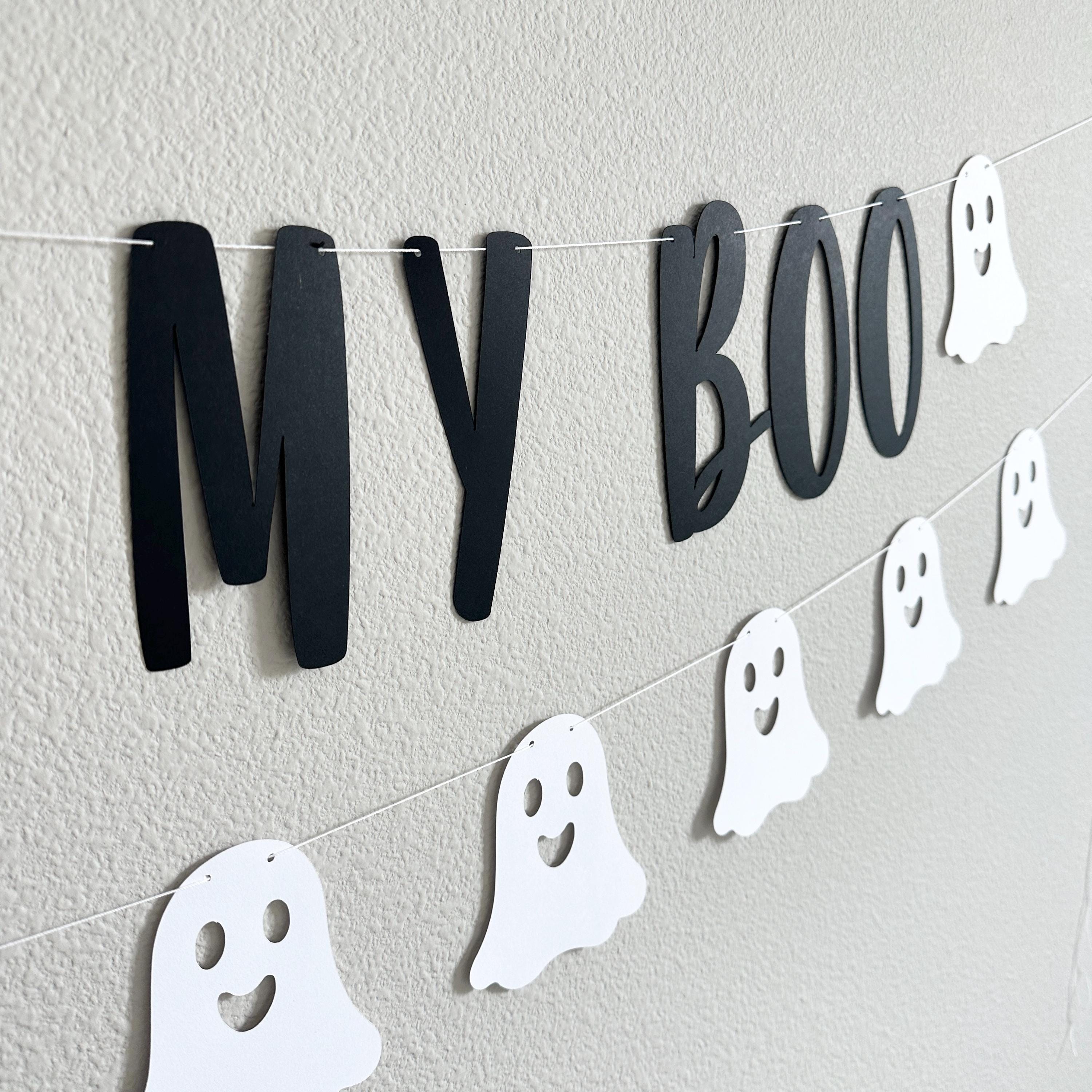 Forever My Boo, Forever My Boo Banner, Forever Boo Decorations, Ghost Themed Bridal Shower, Ghost Bachelorette Party Ideas