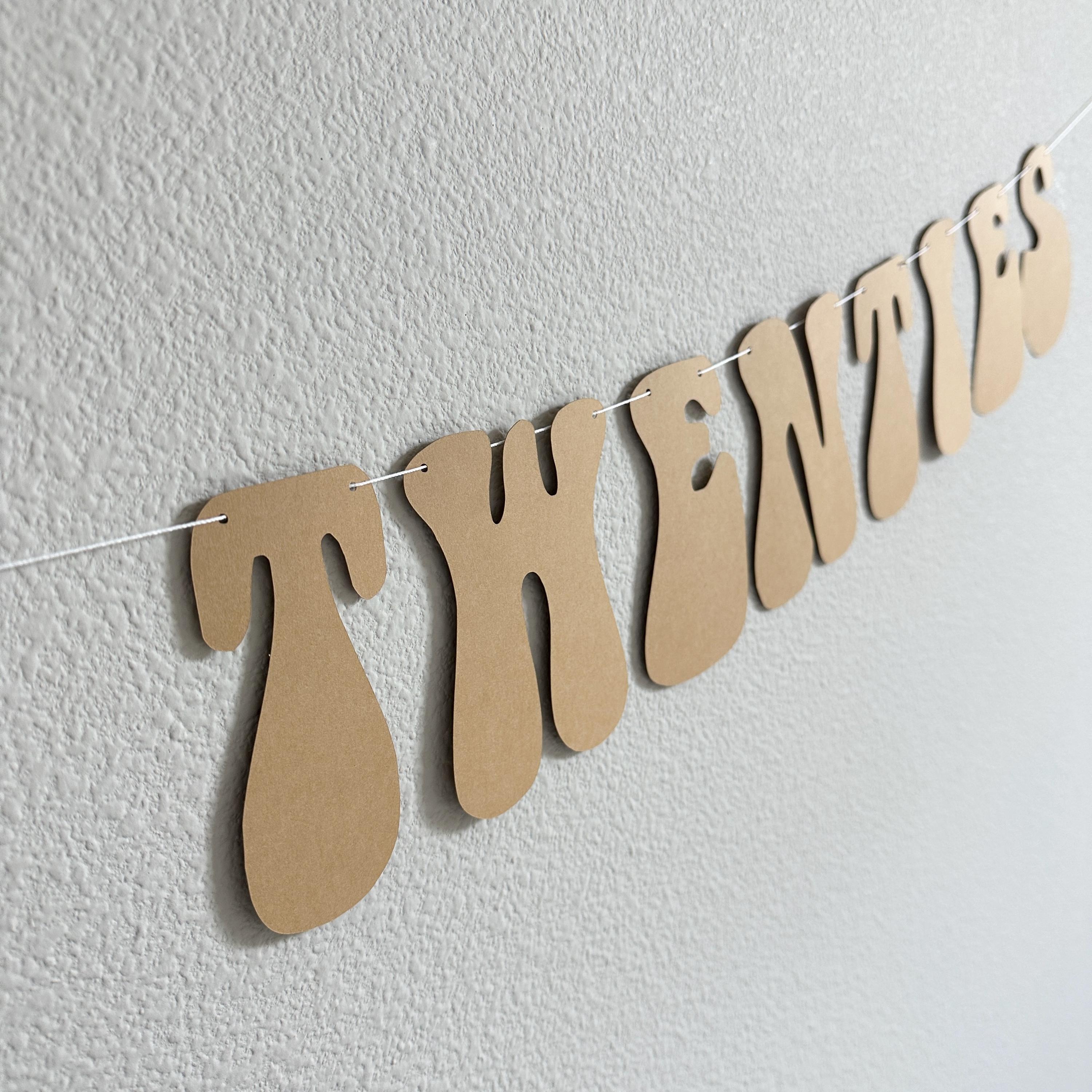 Peace Out Twenties, Peace Out Twenties Banner, 30th Birthday Decorations, 30th Birthday Party Theme Ideas, 30th Birthday Celebration