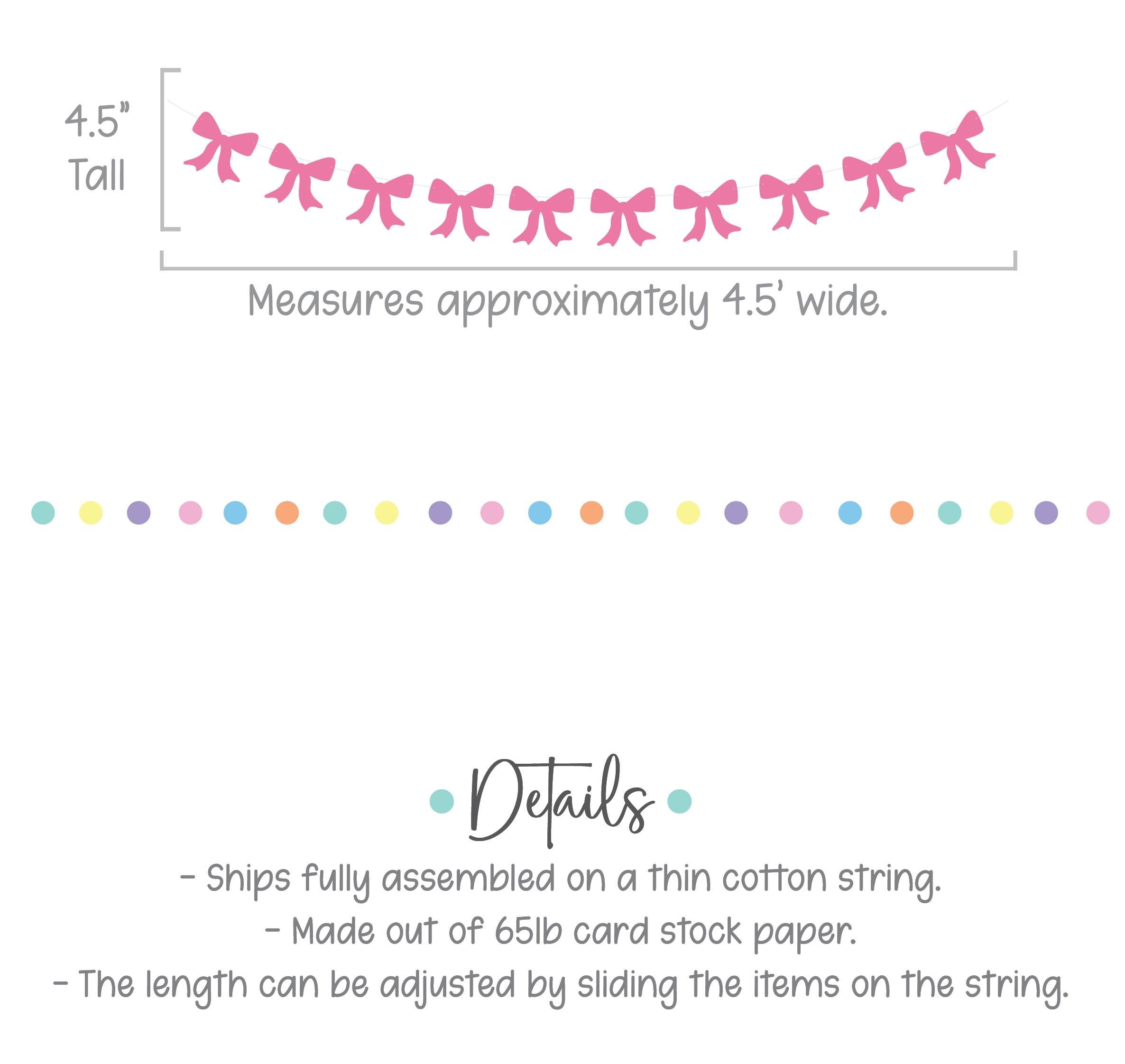 It&#39;s A Girl, It&#39;s A Girl Banner, It&#39;s A Girl Decorations, Coquette Baby Shower, Pink Bows Baby Shower Decorations