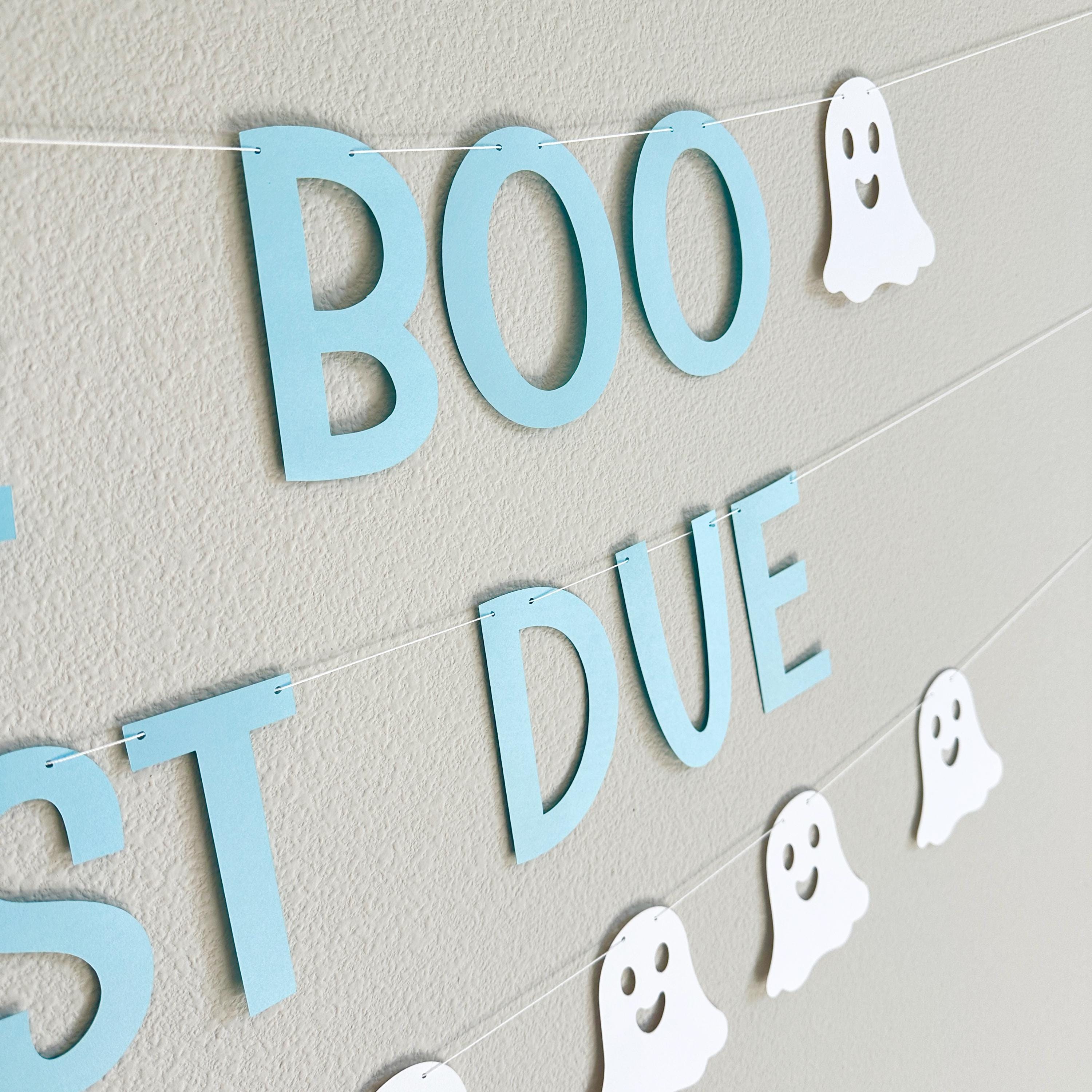 A Little Boo Is Almost Due, Little Boo Is Almost Due Banner, A Little Boo Is Due Decorations, October Baby Shower, Halloween Baby Shower