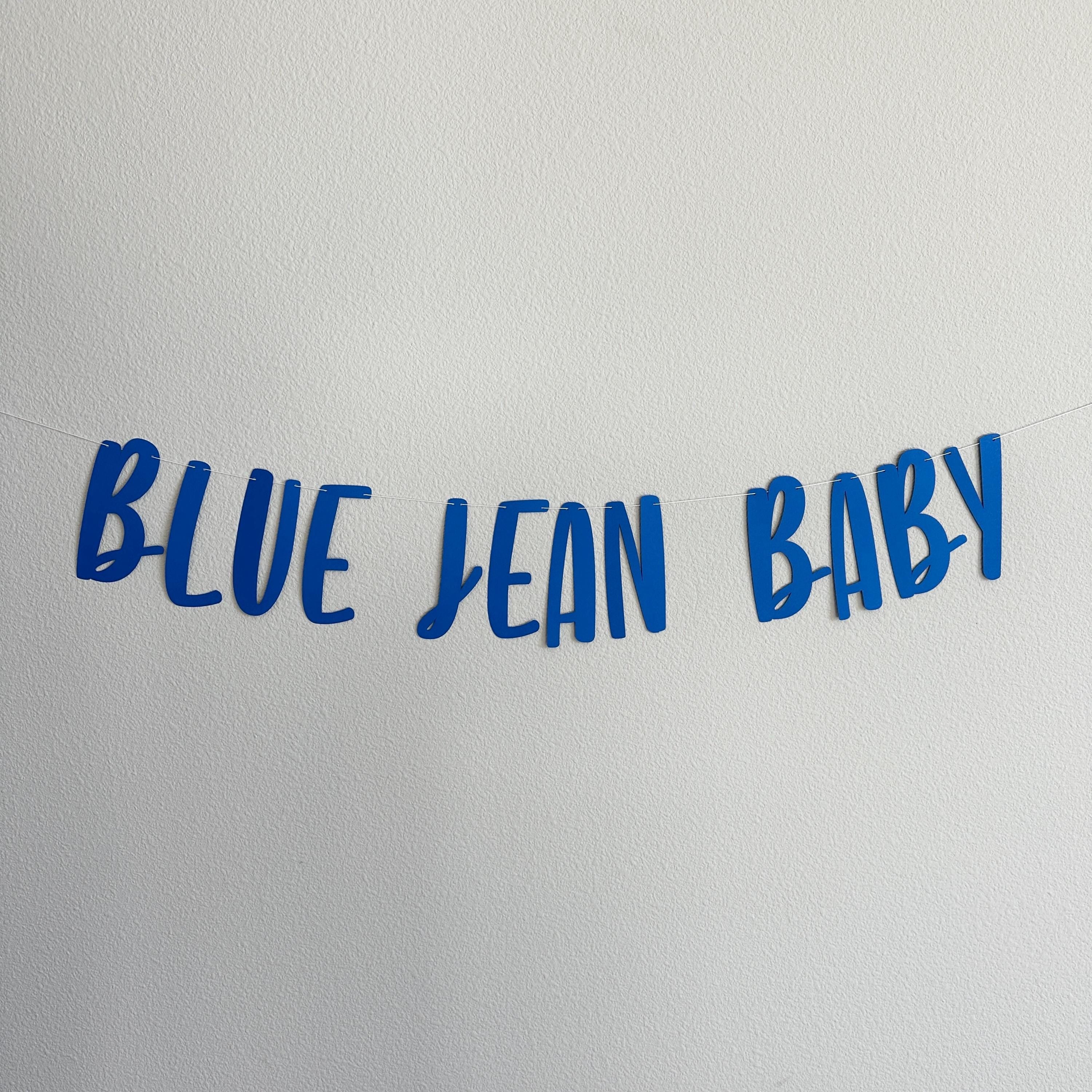 Blue Jean Baby, Blue Jean Baby Shower Theme, Denim Baby Shower Decorations, Baby Shower Ideas, Blue Jean Baby Banner Decorations