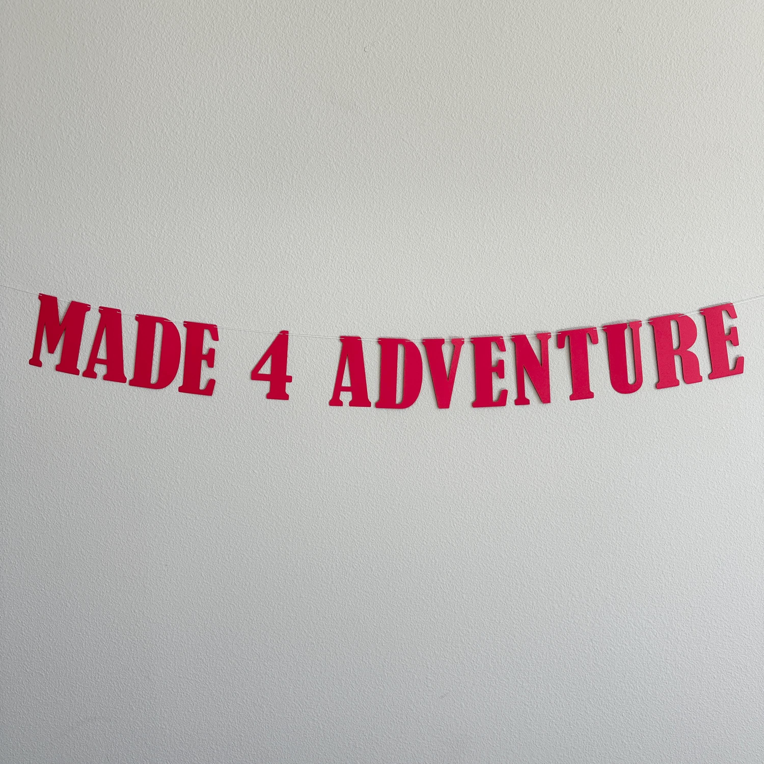 Made 4 Adventure, 4th Birthday Party Decorations, 4th Birthday Celebrations, 4th Birthday Adventure Theme, 4th Birthday Theme Ideas